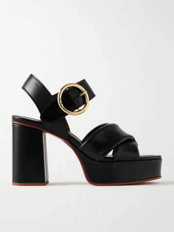 See By Chloé Lyna leather platform sandals