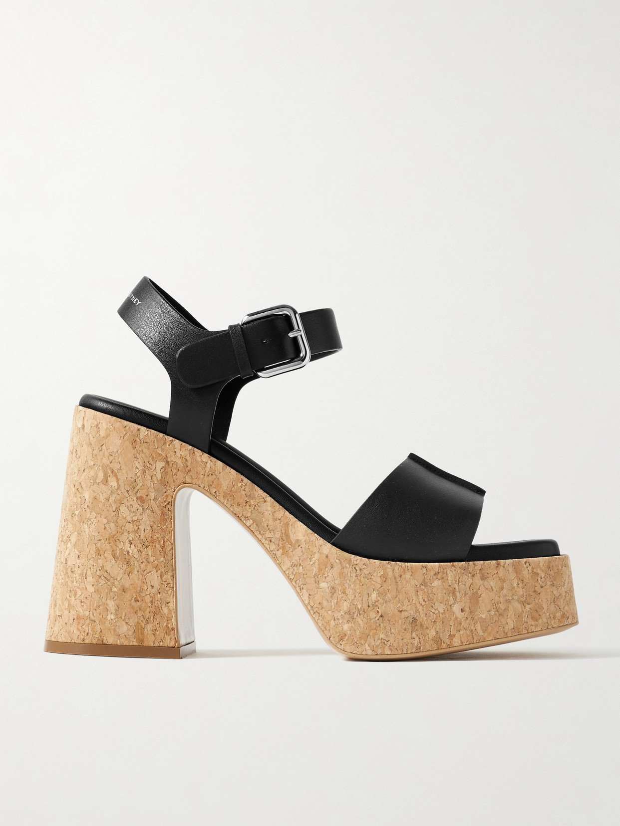 Stella McCartney - + Net Sustain Skyla Vegea® Platform Sandals - Black