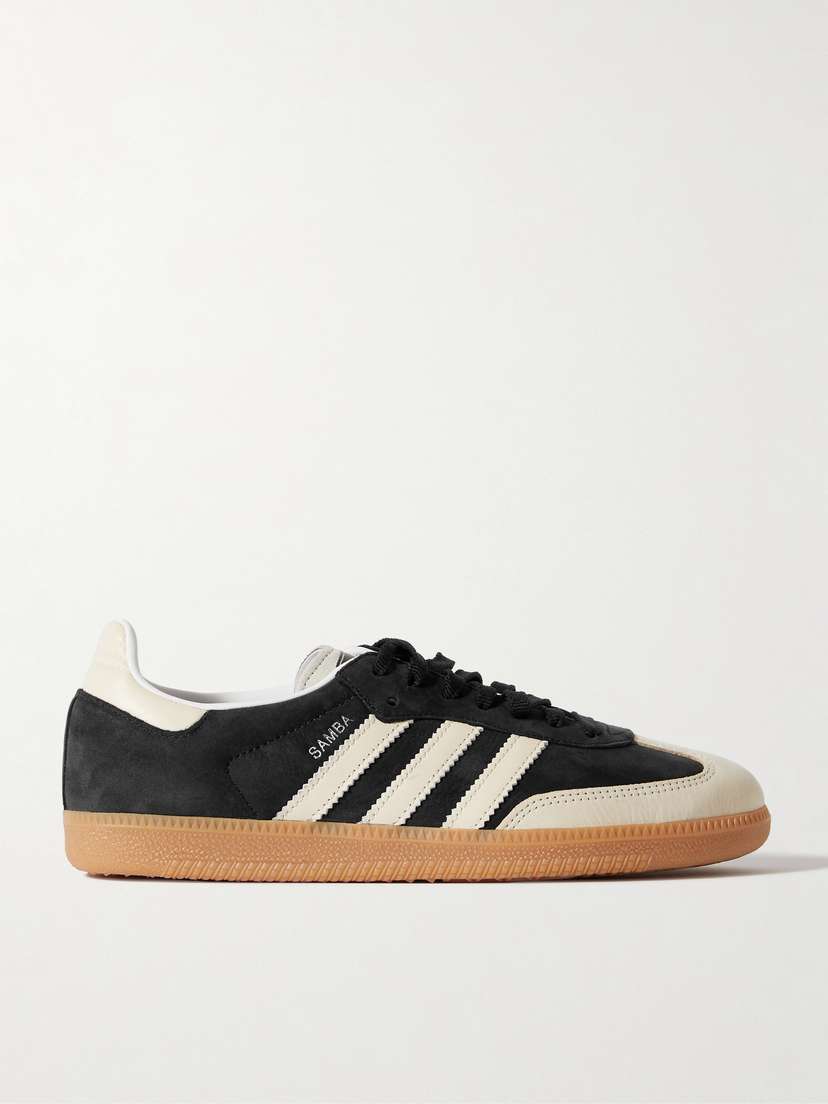 adidas Originals Samba Og Leather And Suede Sneakers