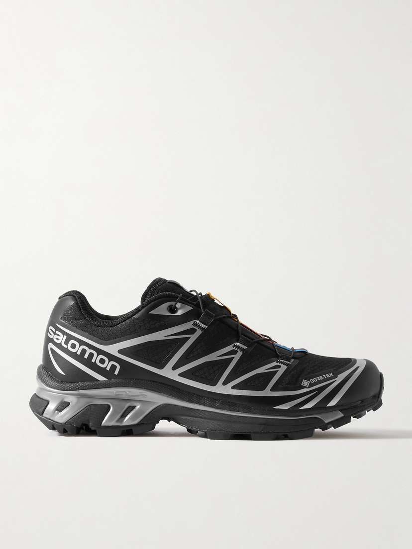 Salomon Xt-6 Gore-tex Rubber-trimmed Mesh Sneakers