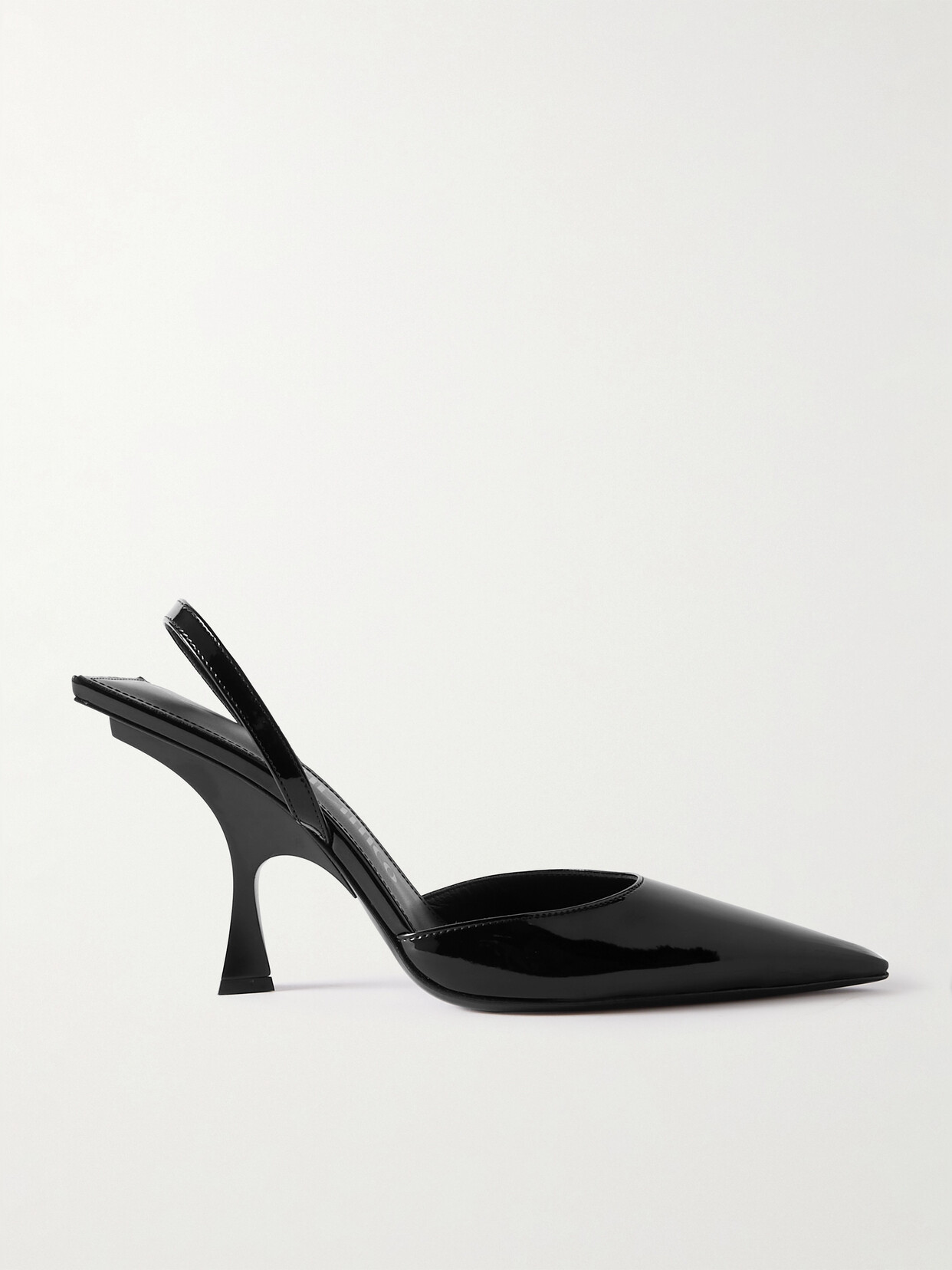 The Attico - Ester Patent-leather Mules - Black