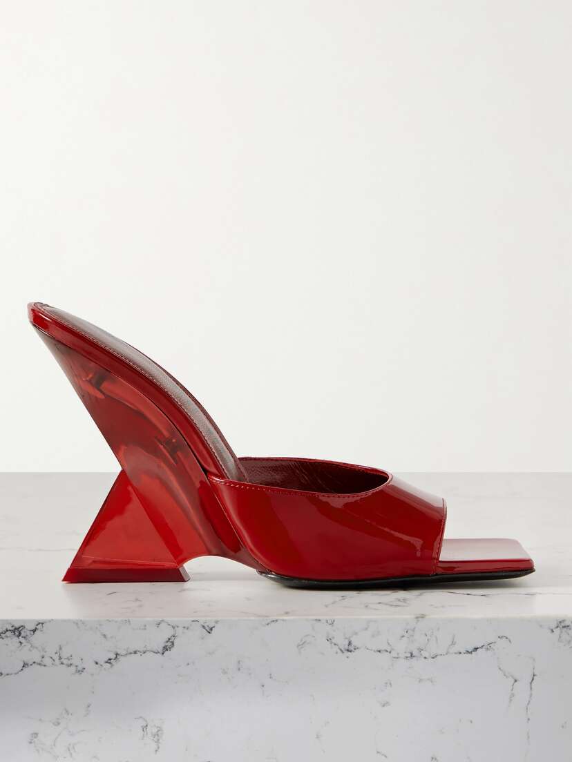 The Attico Cheope Patent-leather Mules