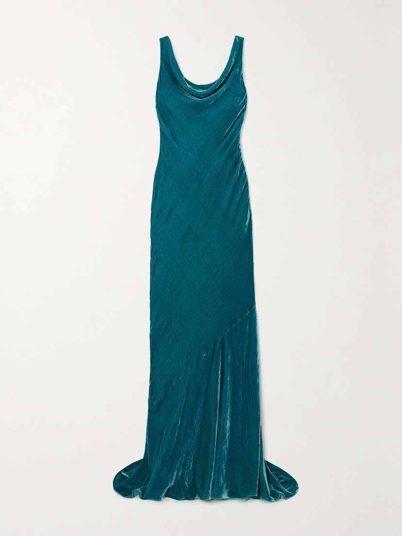 Saloni Asher Velvet Gown