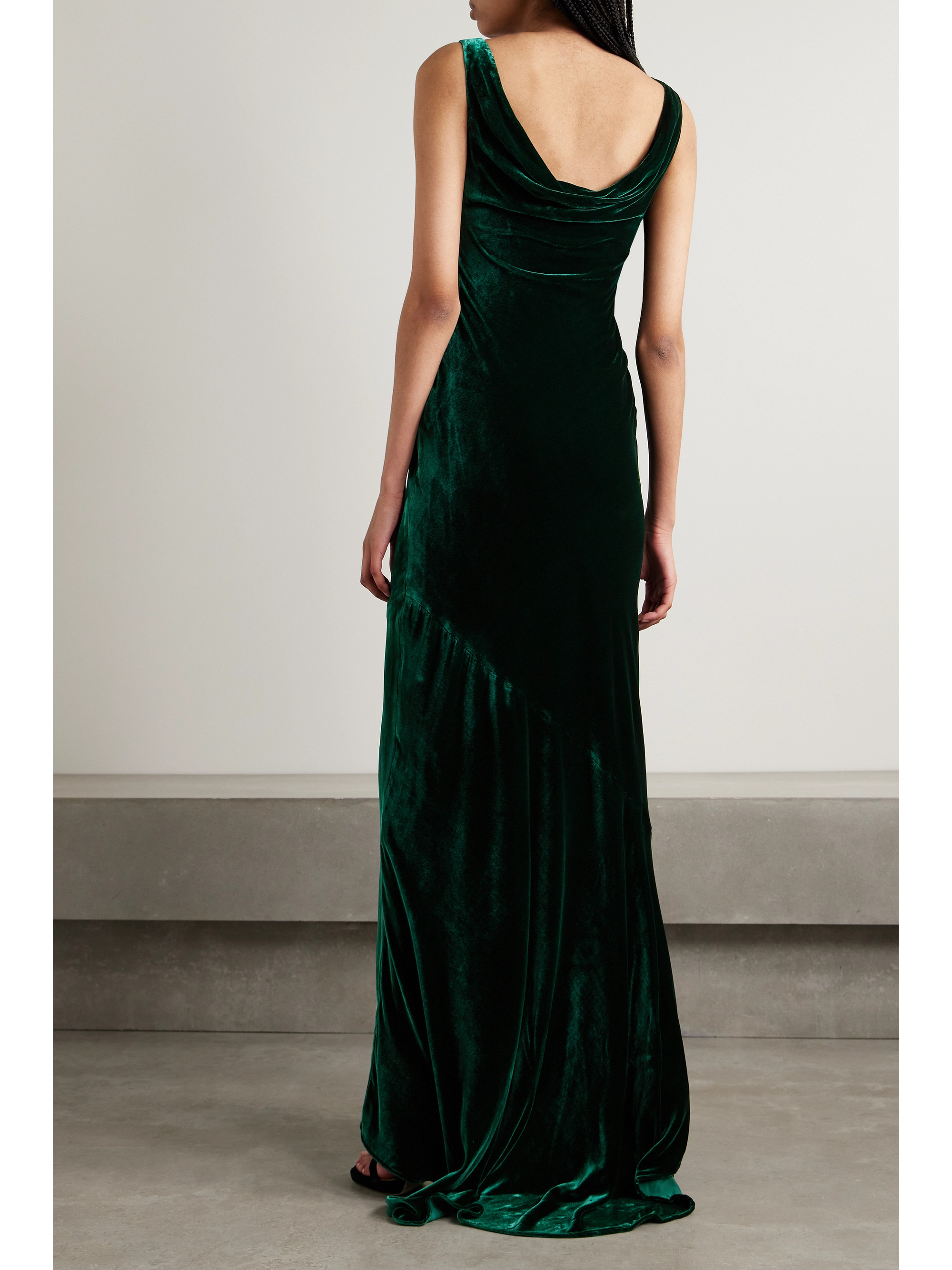 Saloni Asher velvet gown thumbnail
