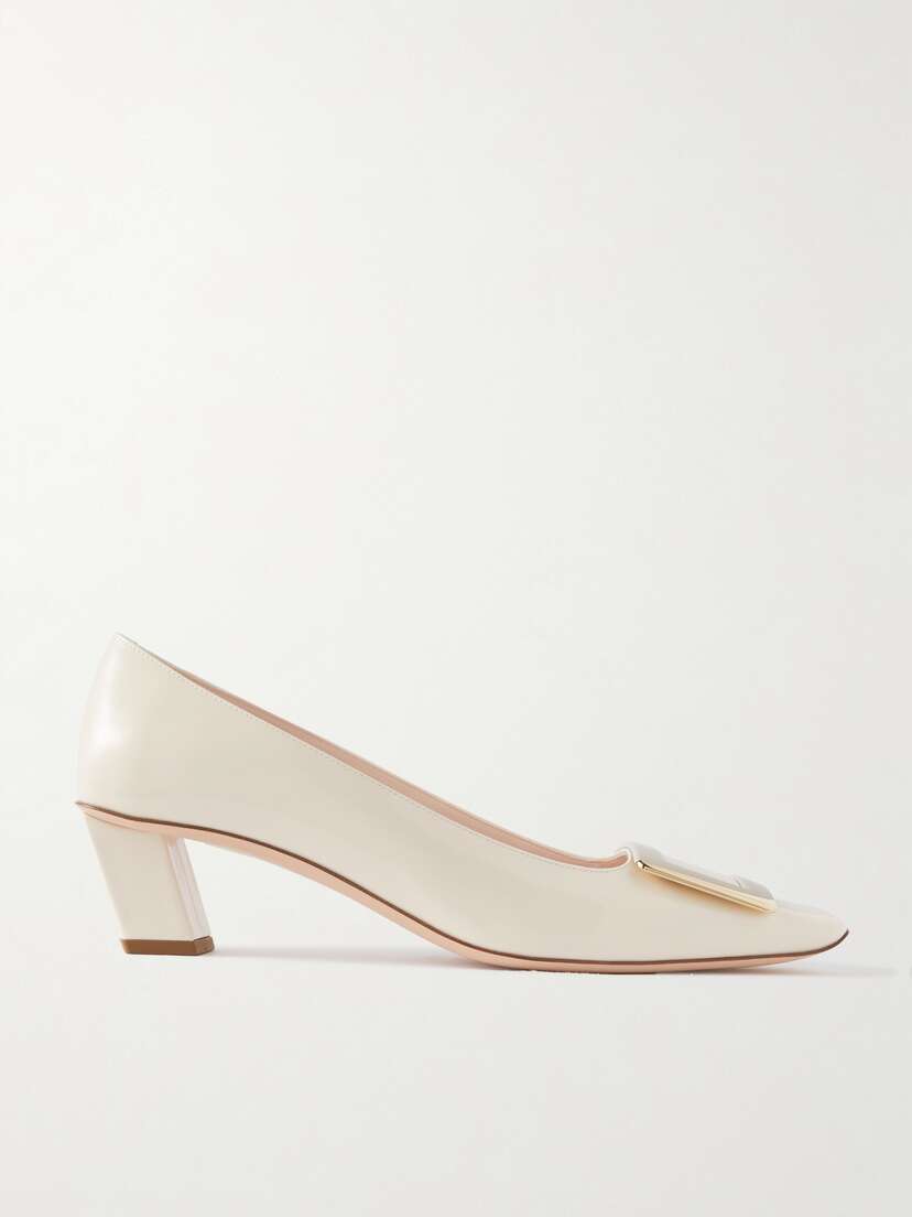 Roger Vivier Belle Vivier 45 Patent-leather Pumps