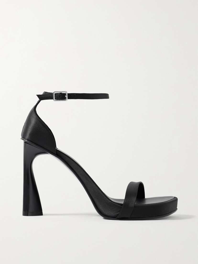 Stella McCartney + Net Sustain Elsa Recycled-satin Sandals