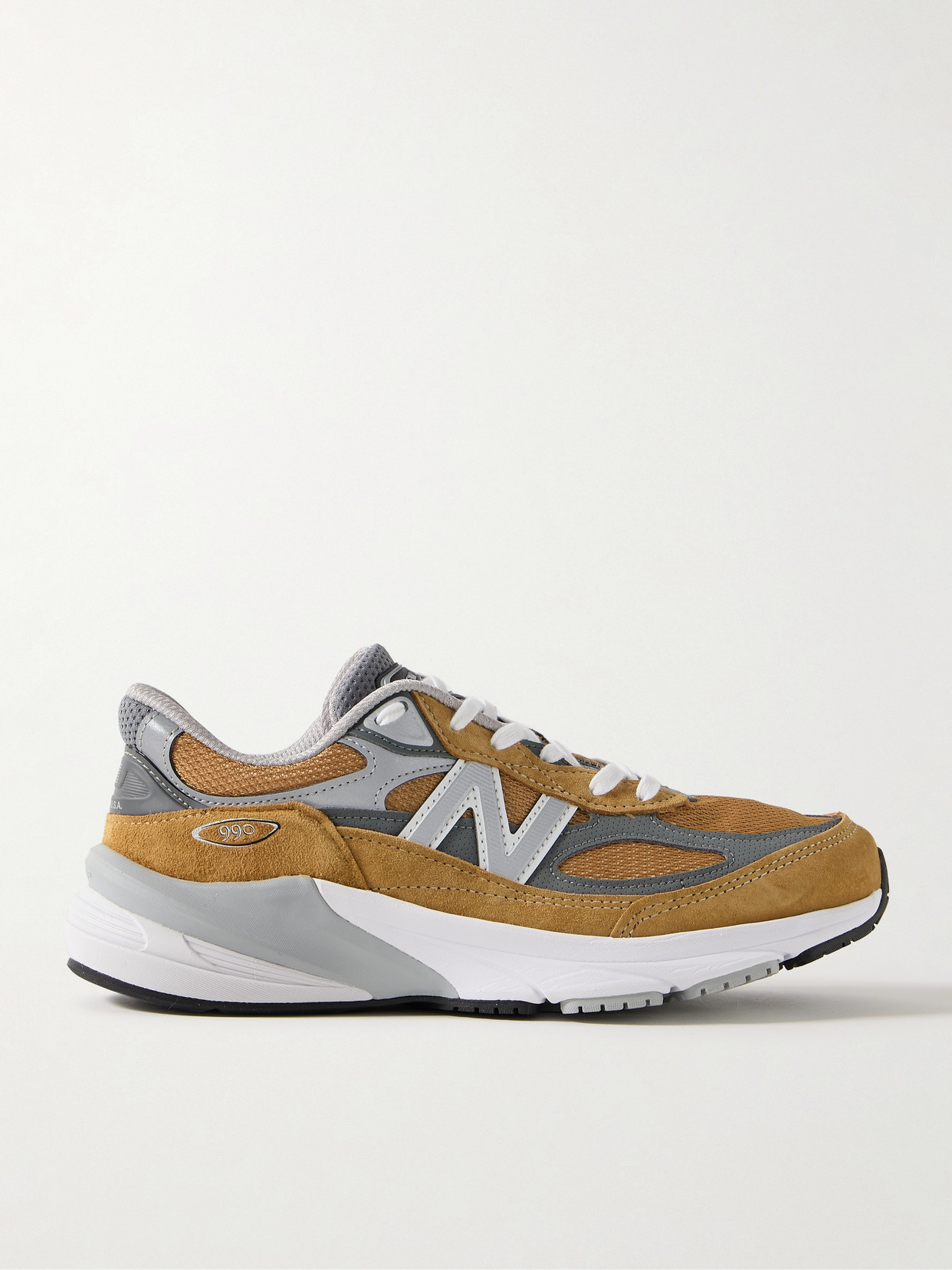New Balance - 990v6 Suede, Leather And Mesh Sneakers - Unknown