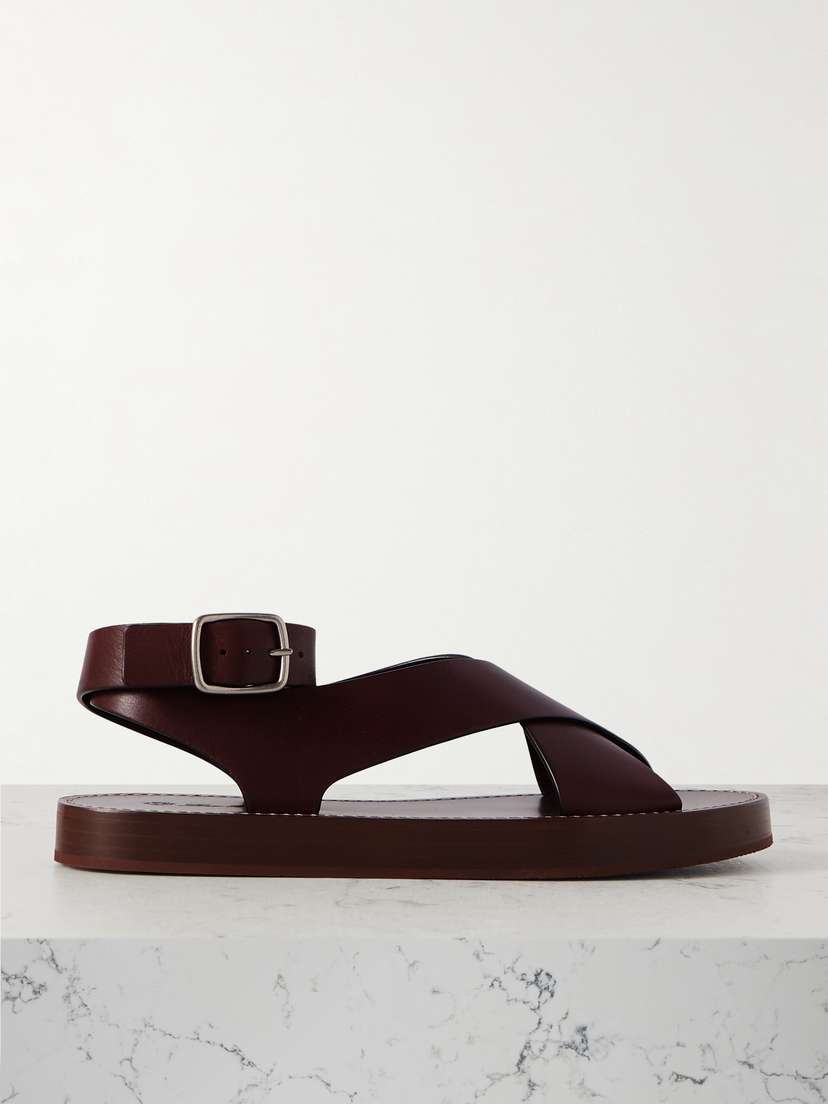 Loro Piana Sumie Leather Sandals