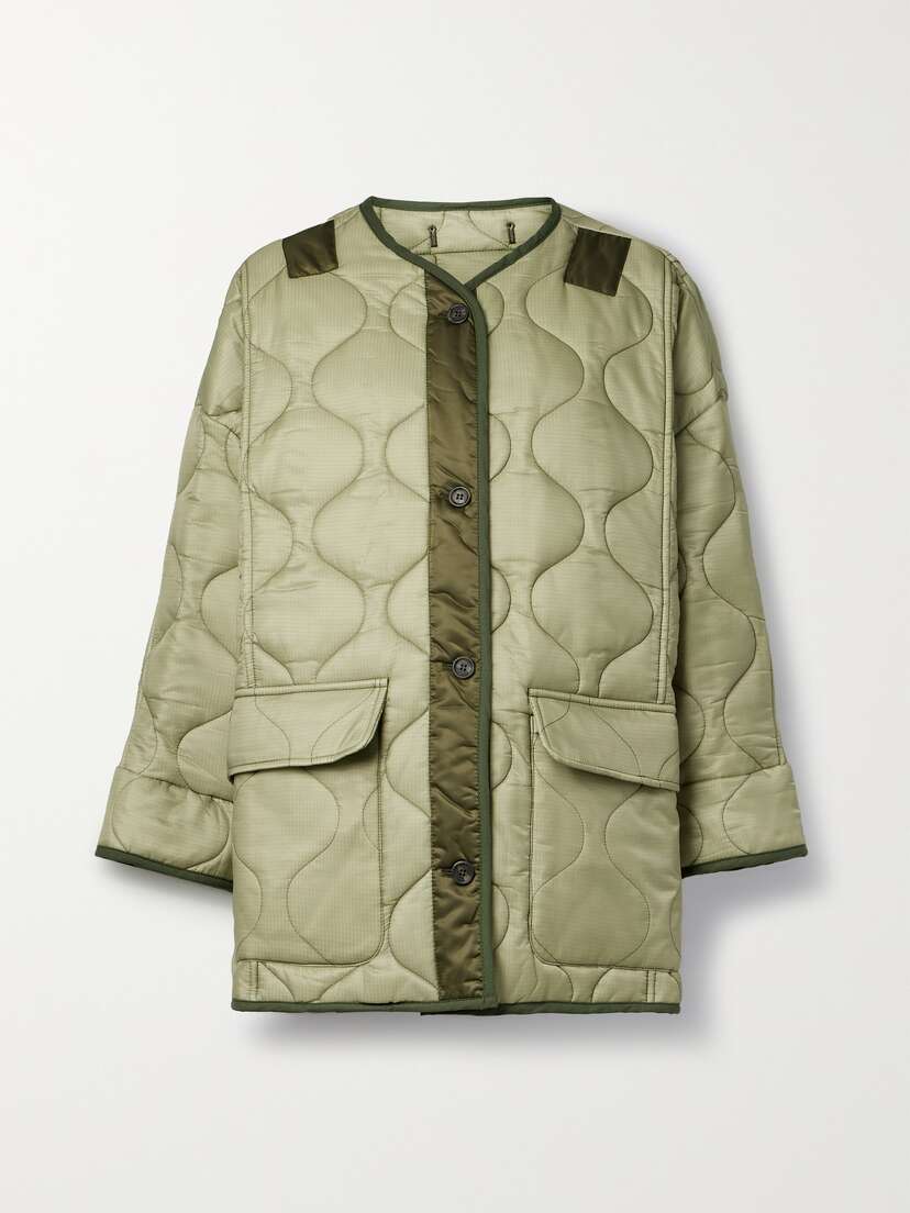 The Frankie Shop Quilted Padded Ripstop Jacket
