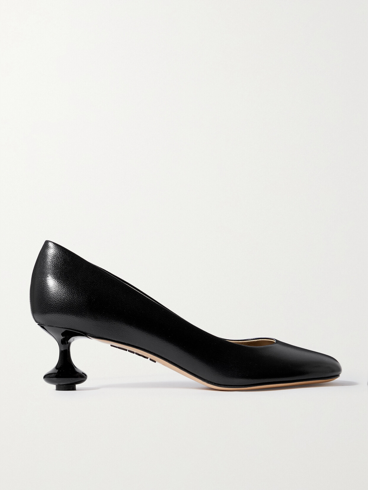 Loewe Toy Leather Pumps In Black