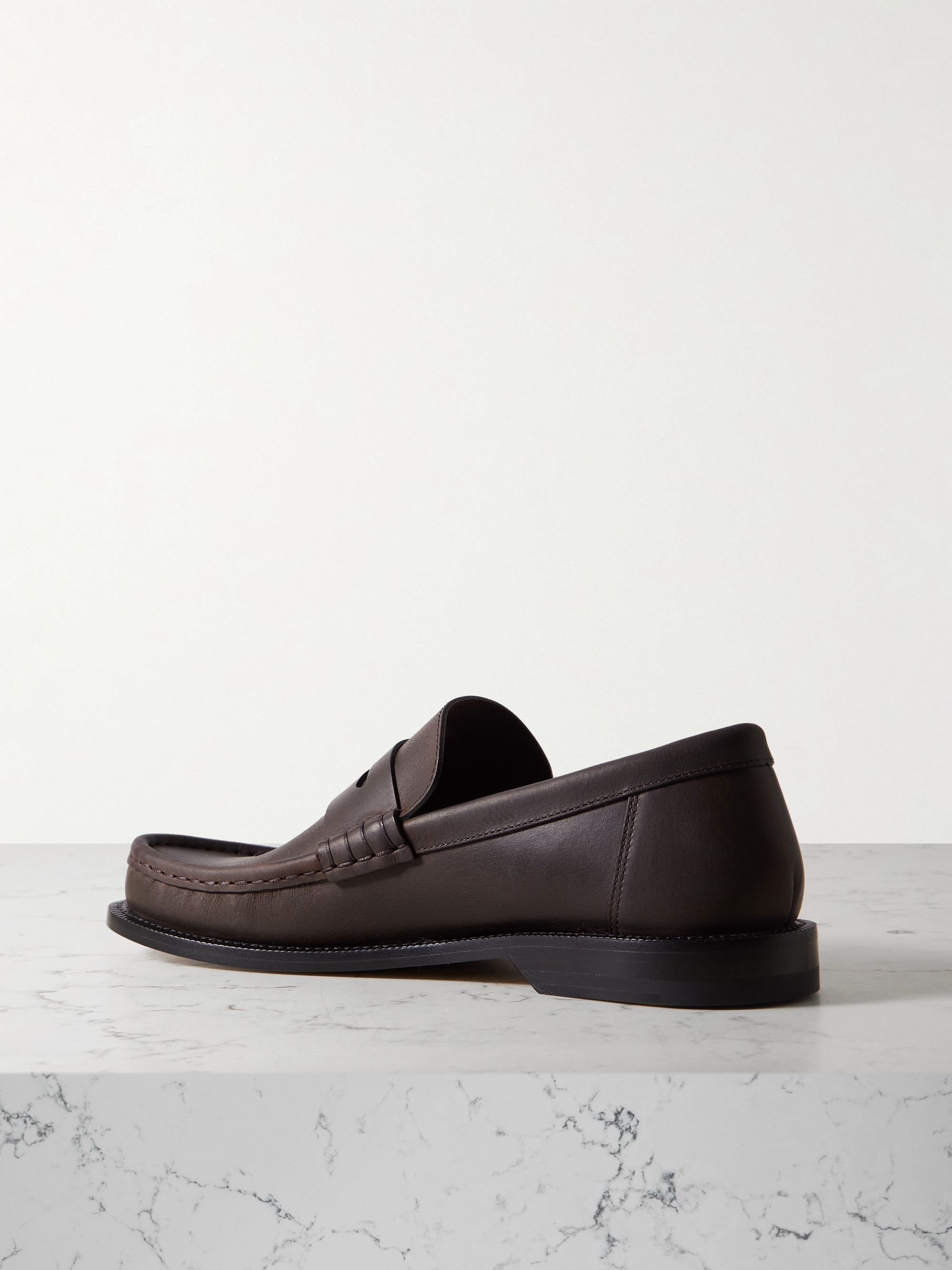 Loewe Campo leather loafers thumbnail