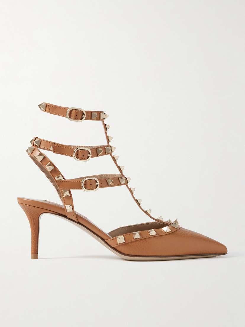 Valentino Garavani Rockstud 65 Leather Pumps