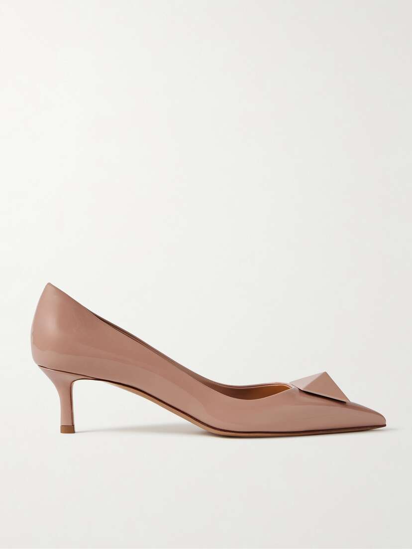 Valentino Garavani Maxi Stud 50 Patent-leather Pumps
