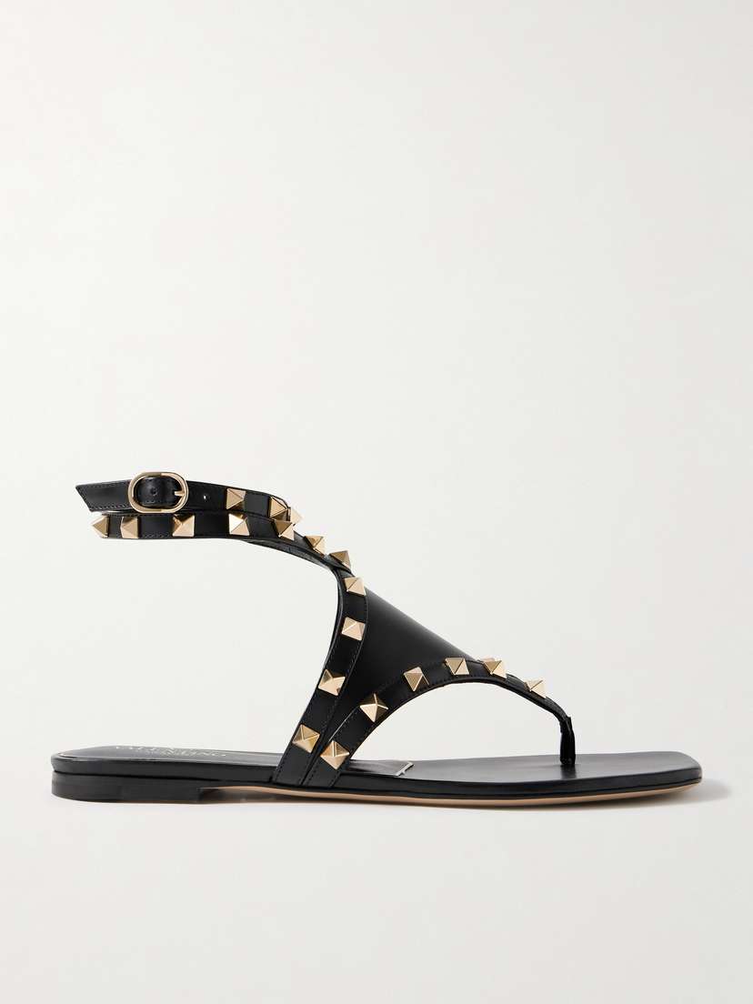 Valentino Garavani Rockstud Leather Sandals