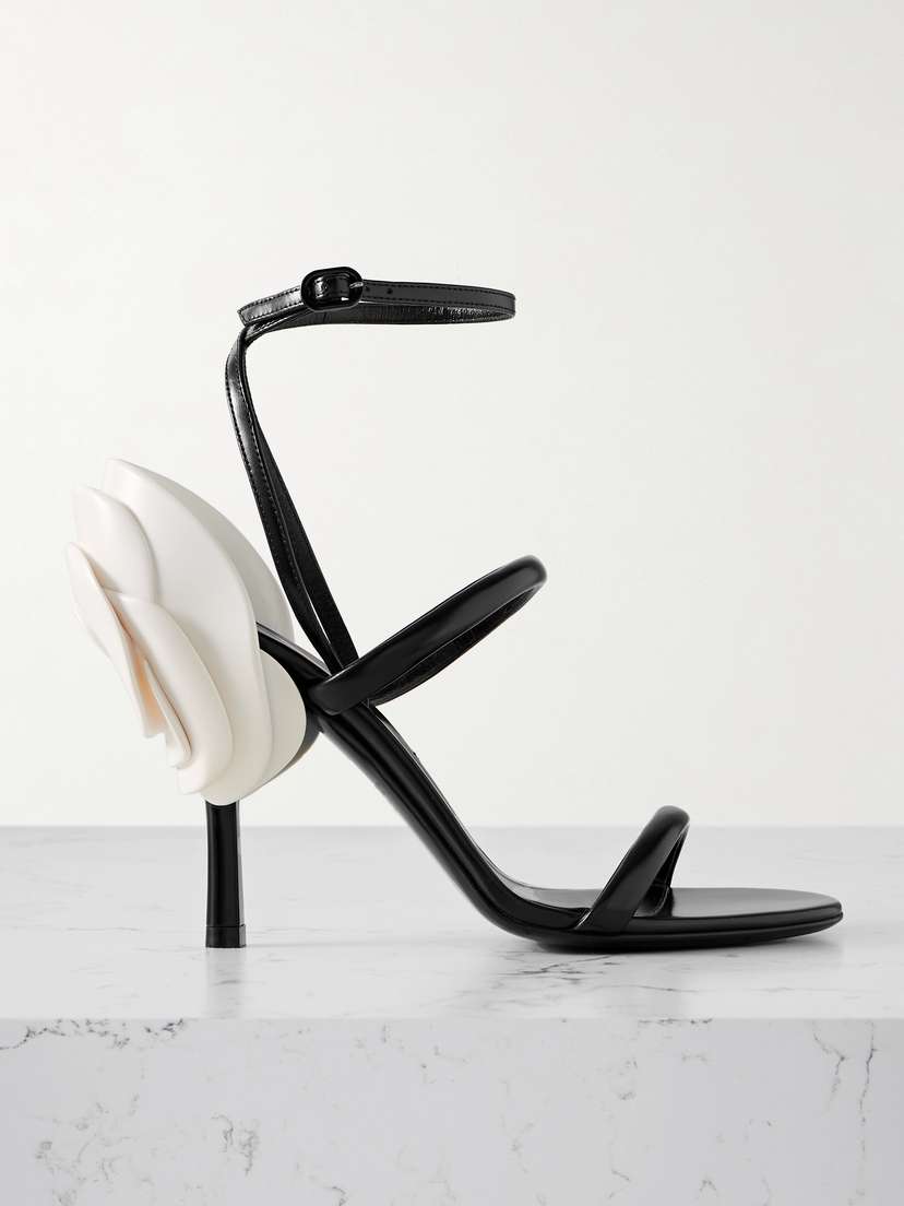 Valentino Garavani 100 Embellished Leather Sandals