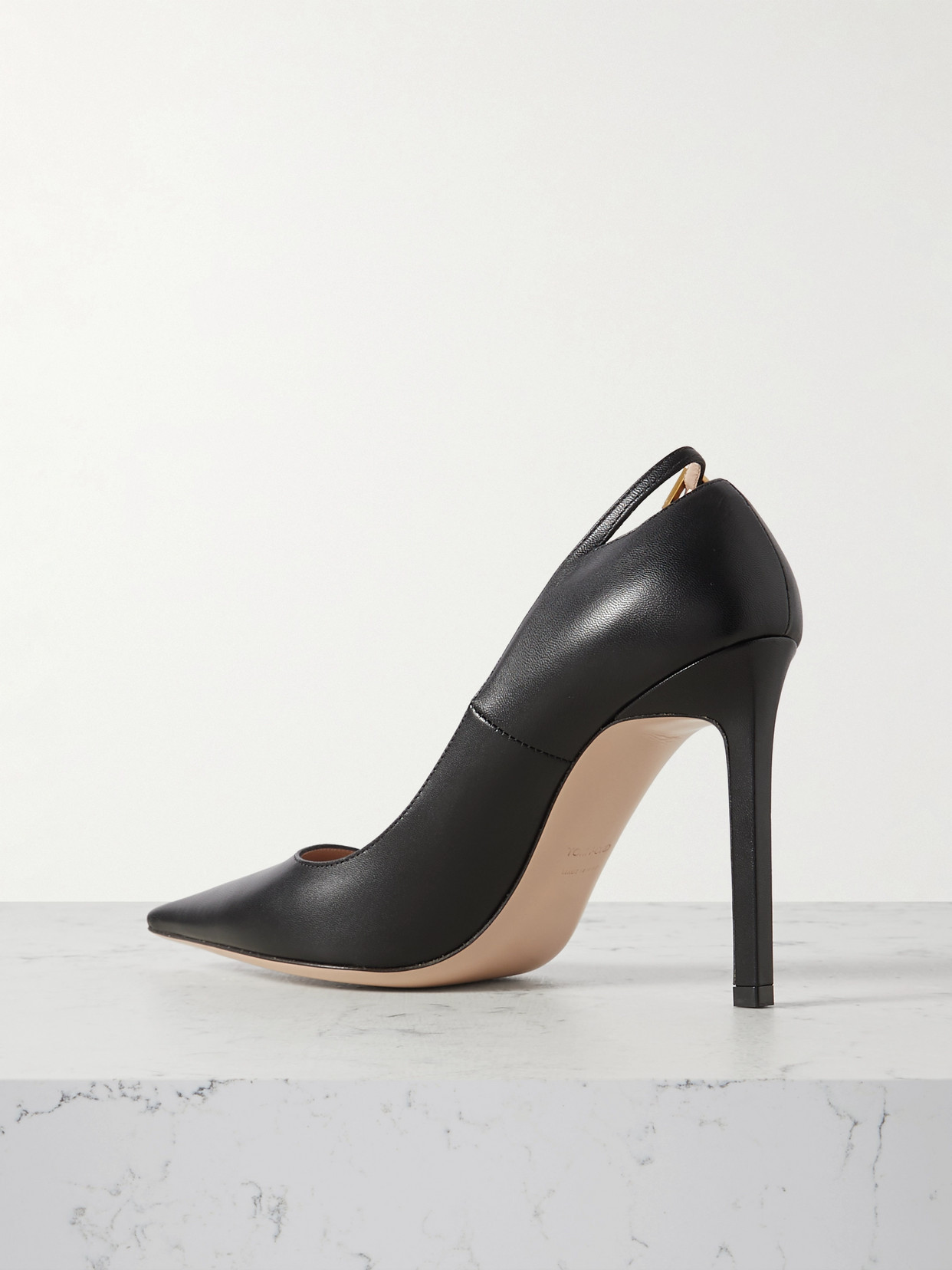 Angelina Cutout Buckle-Detailed Pumps