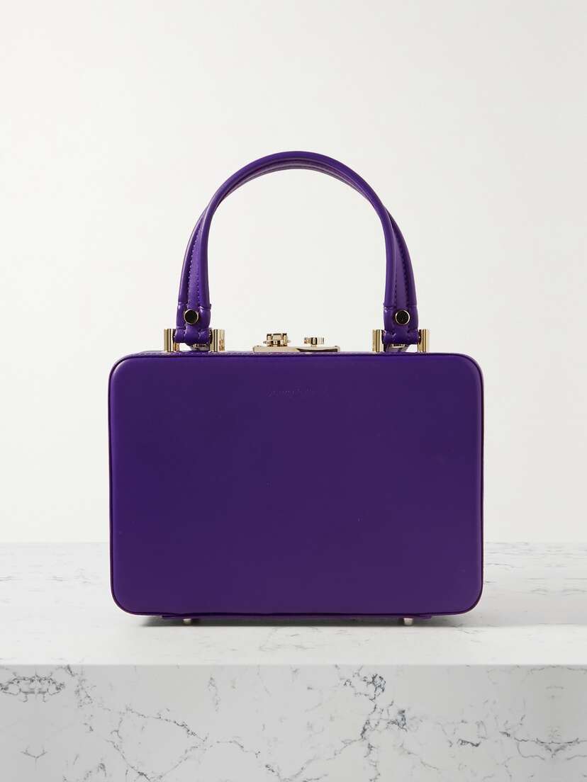 Gianvito Rossi Valì Mini Leather Tote