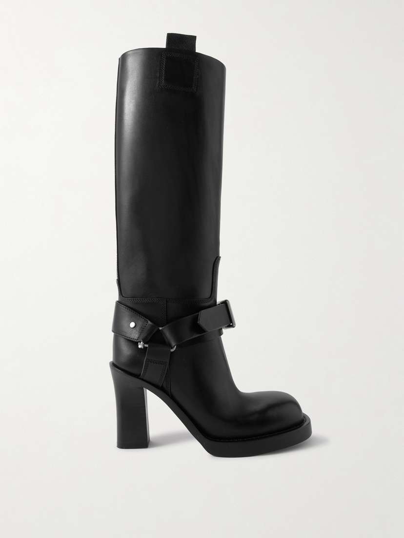 Burberry Leather Knee Boots