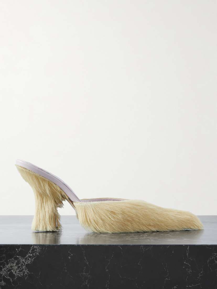 Burberry Calf Hair Point-toe Pumps - IT36