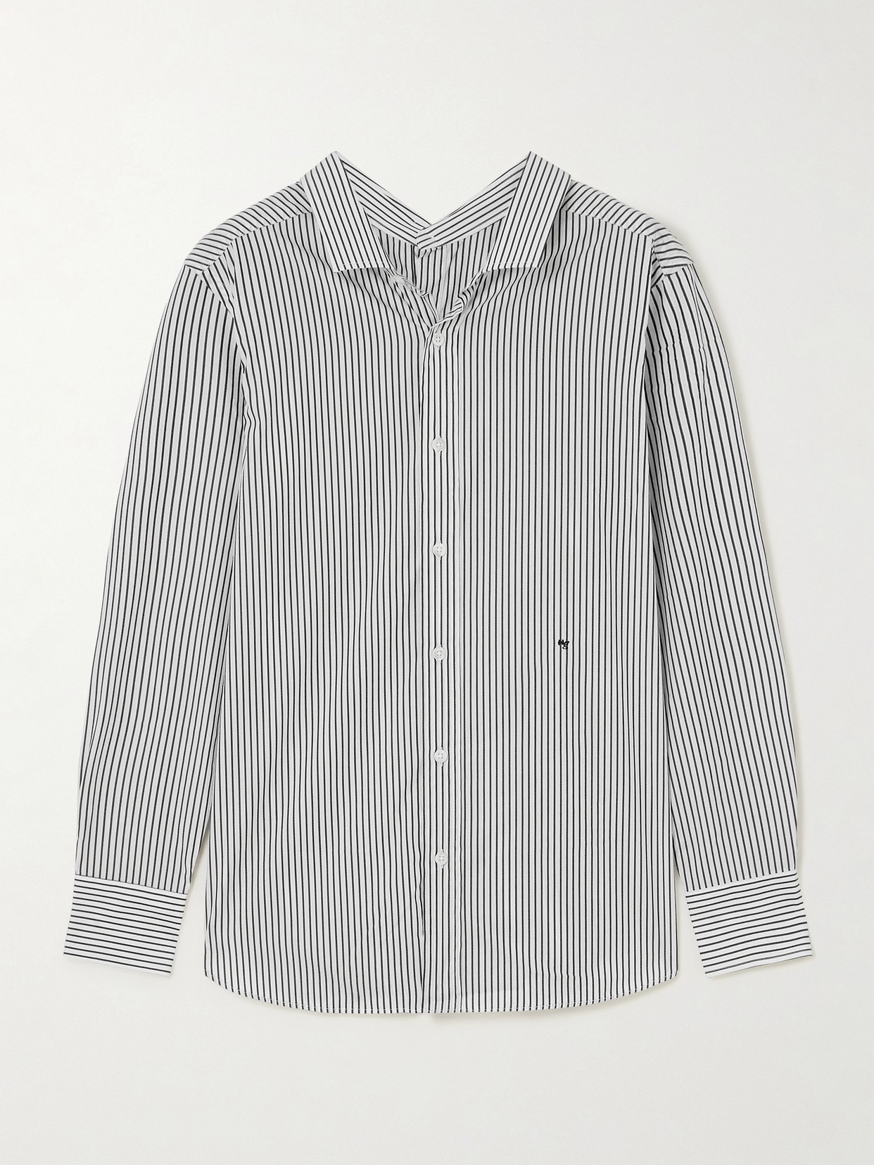 Hommegirls Striped Cotton-blend Poplin Shirt - Multi