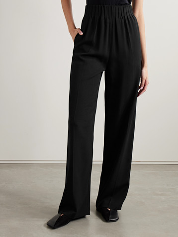 Fforme Maud crepe wide-leg pants