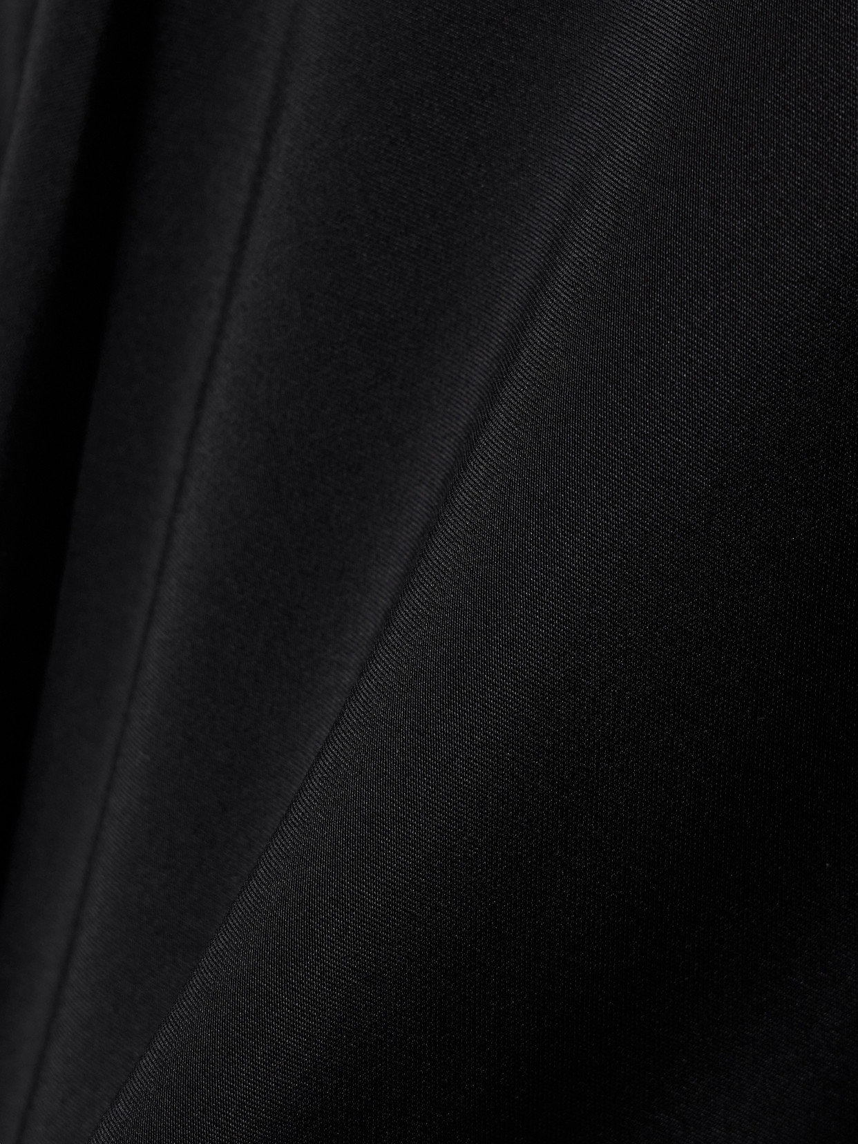 Fforme Ekani Silk Midi Dress In Black