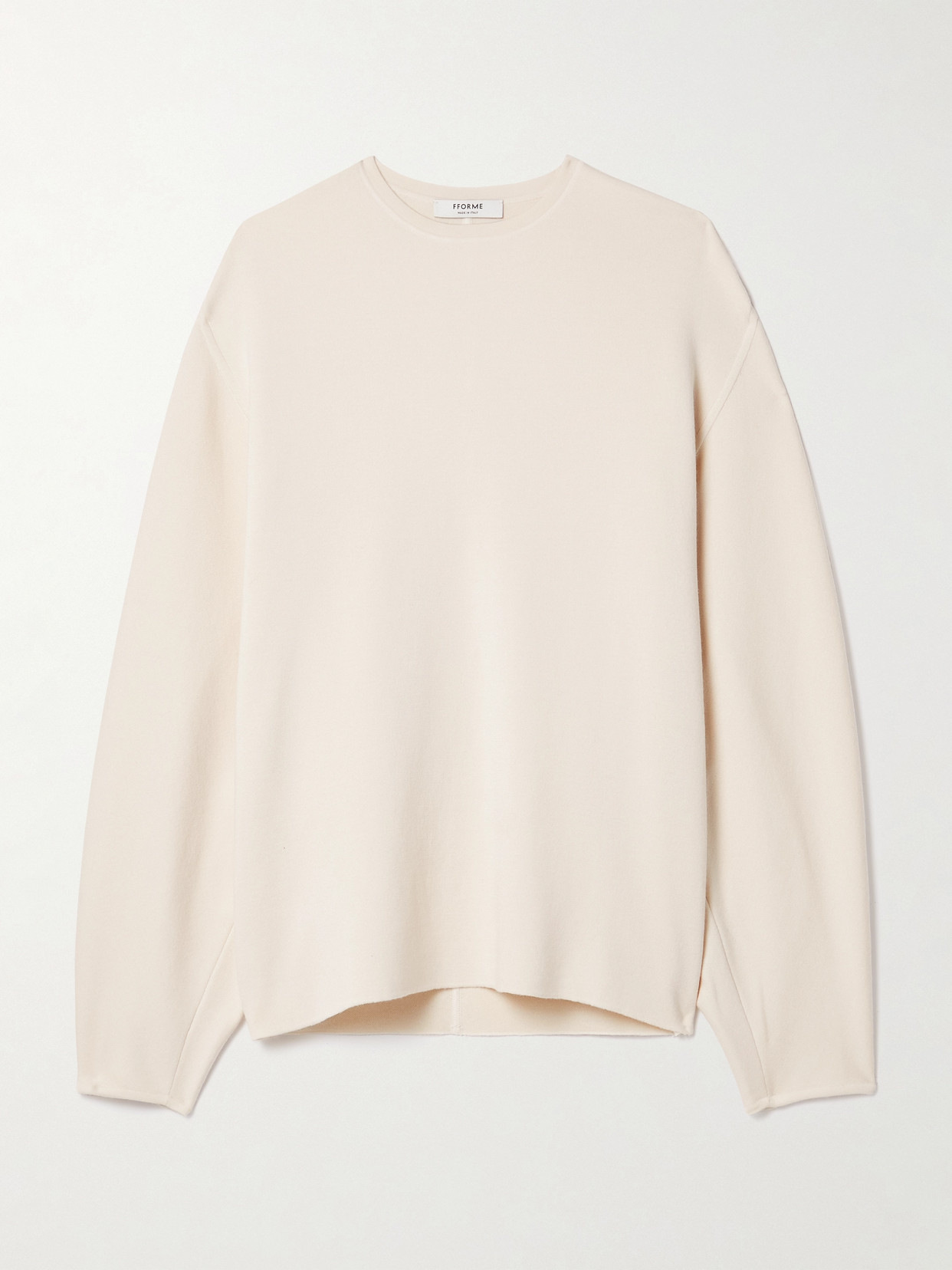 Fforme Vila Wool-blend Jumper In Neutrals