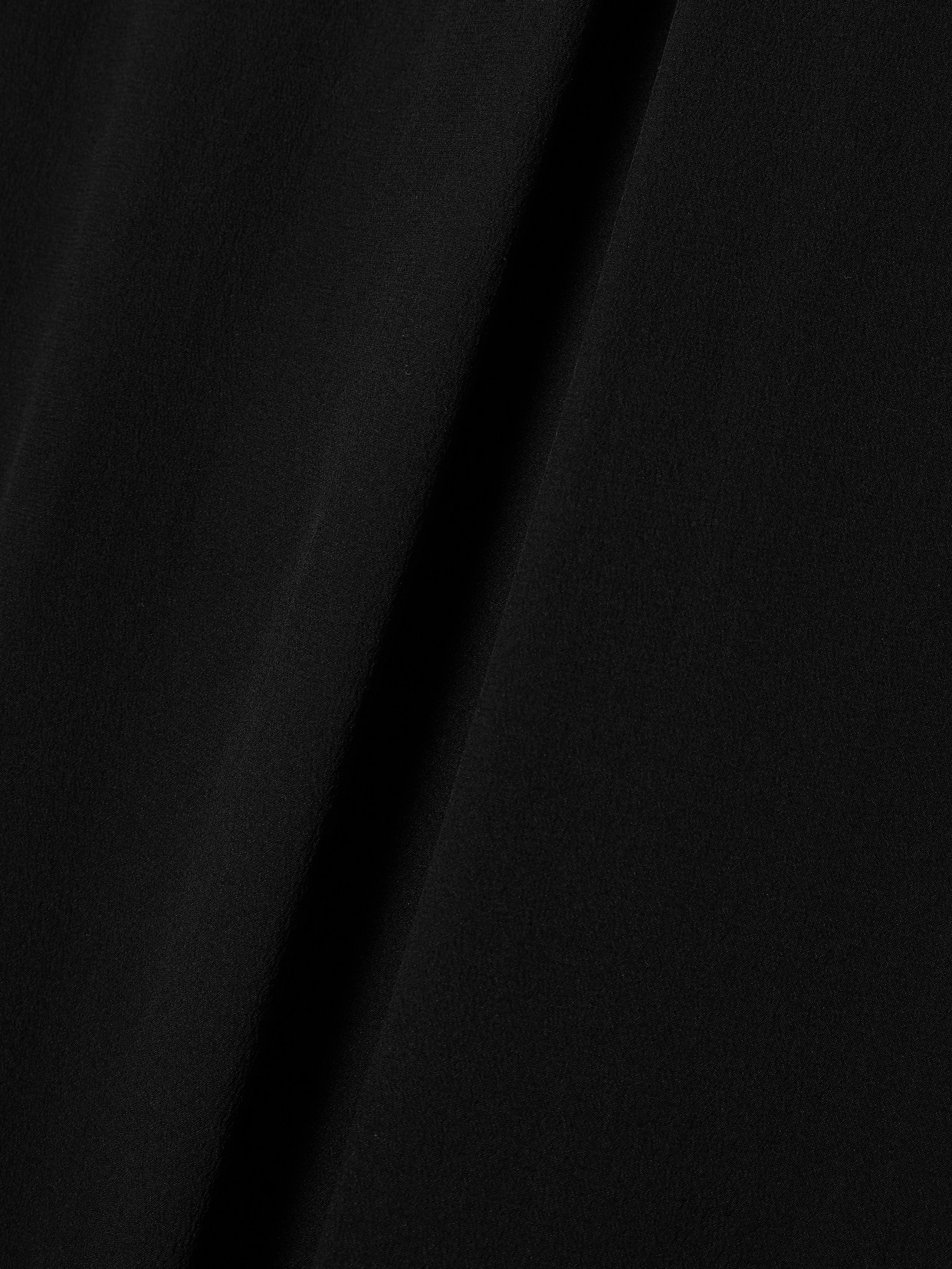 Lotta Pleated Silk Crepe De Chine Maxi