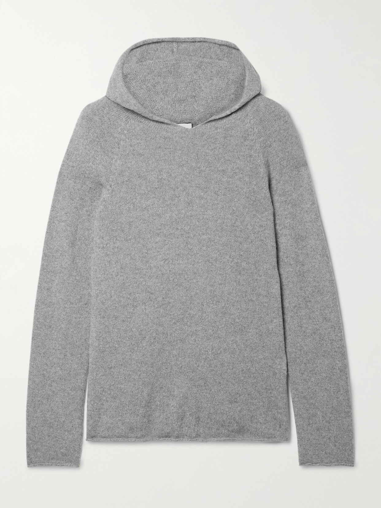 Baserange Rim Recycled Cashmere And Wool-blend Hoodie - Gray