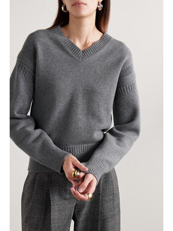 Veronica De Piante Poppy wool and cashmere-blend sweater