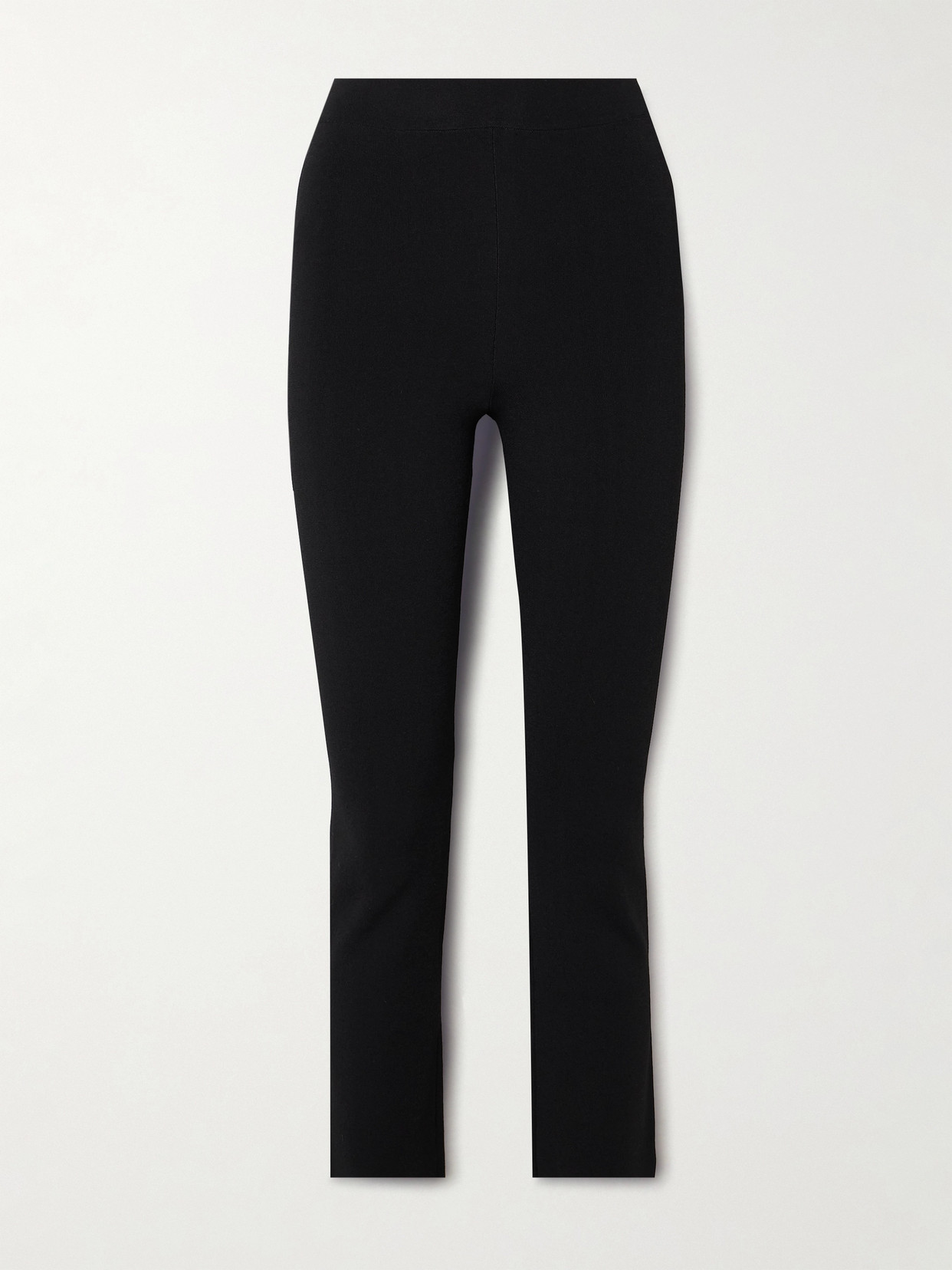 Altuzarra Sid Stretch-jersey Straight-leg Pants In Black