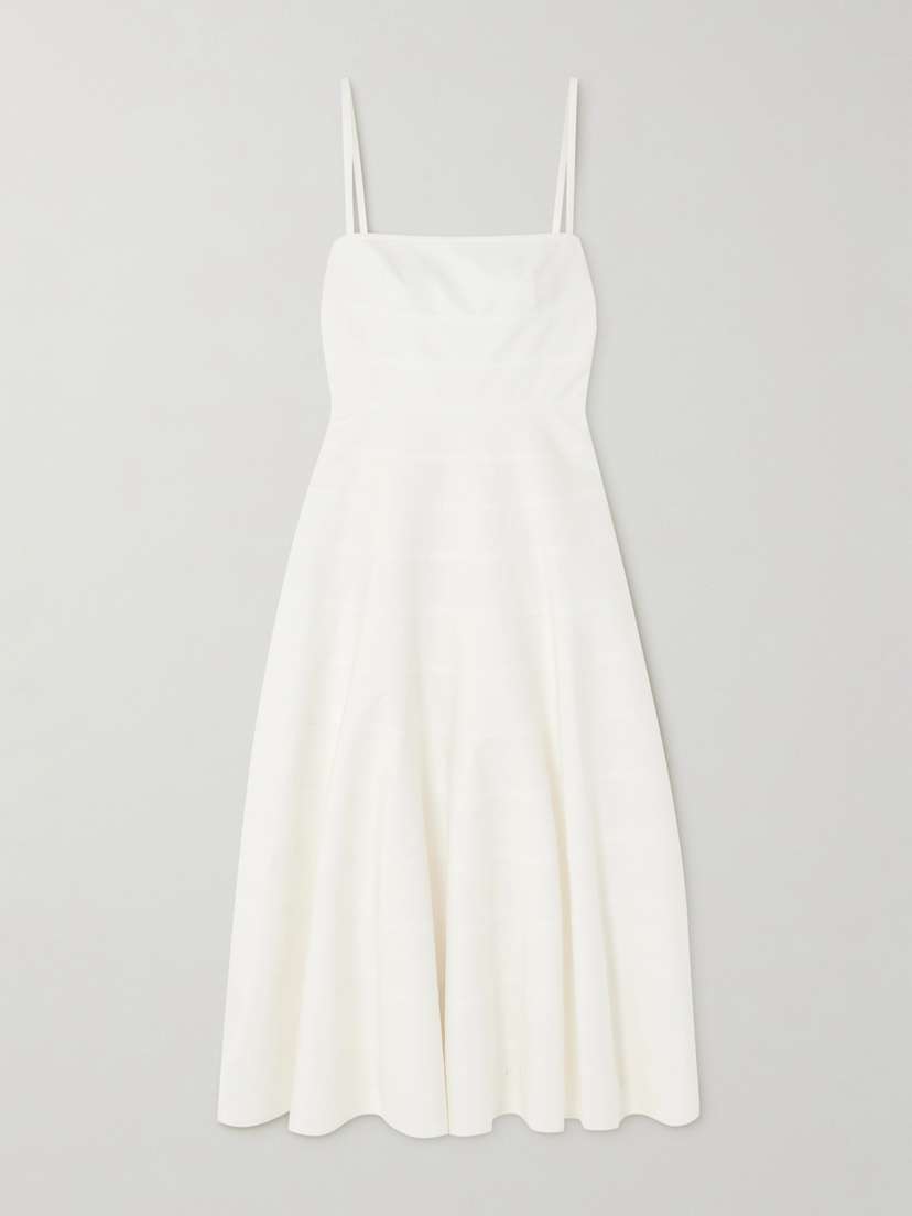 Altuzarra Connie Cotton-poplin Midi Dress