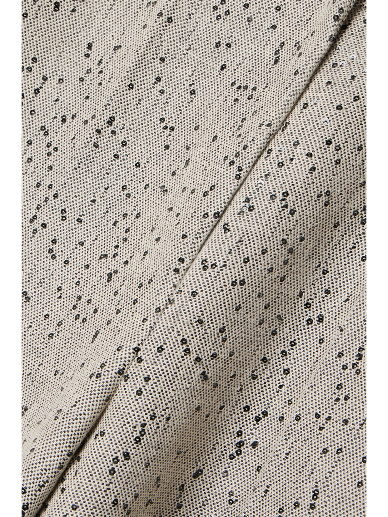 Altuzarra Laski Sequin-embellished Woven Wide-leg Pants In Gray
