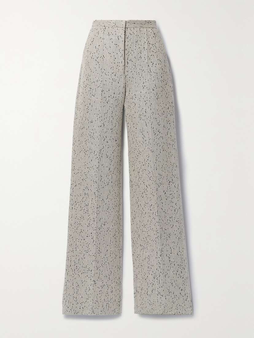 Altuzarra Laski Sequin-embellished Woven Wide-leg Pants