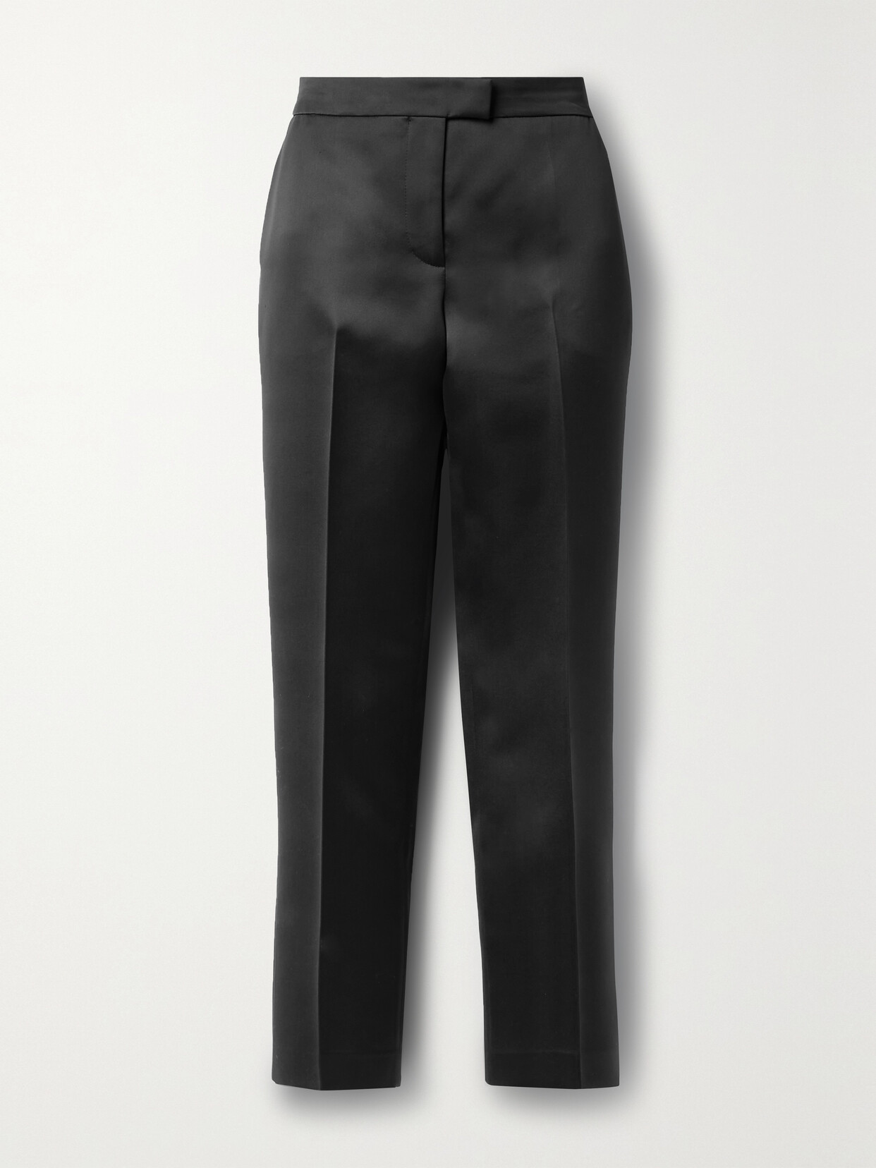 Altuzarra Todd Leather Straight Leg Pants In Black