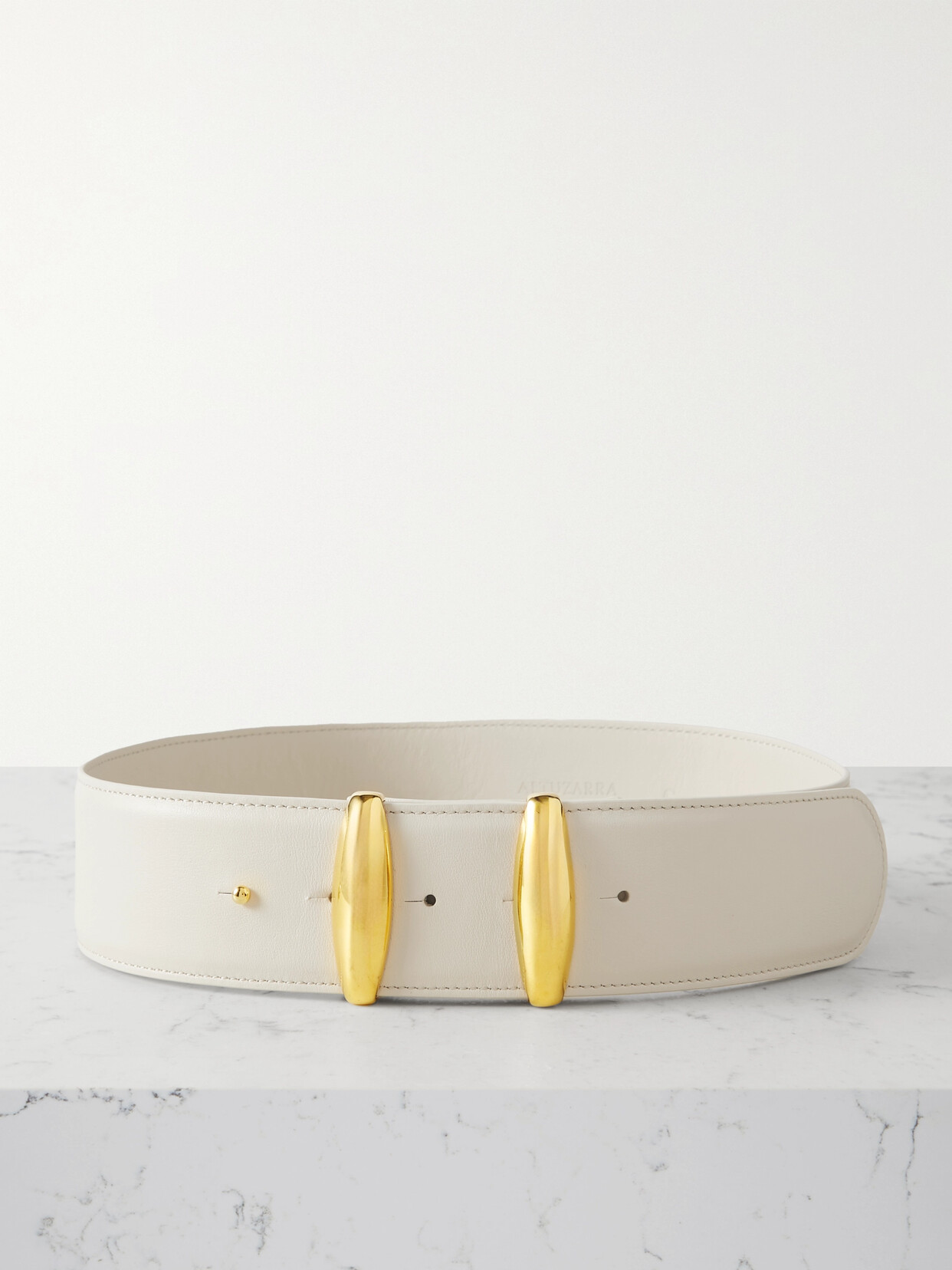 Altuzarra Embellished Leather Belt - Ivory