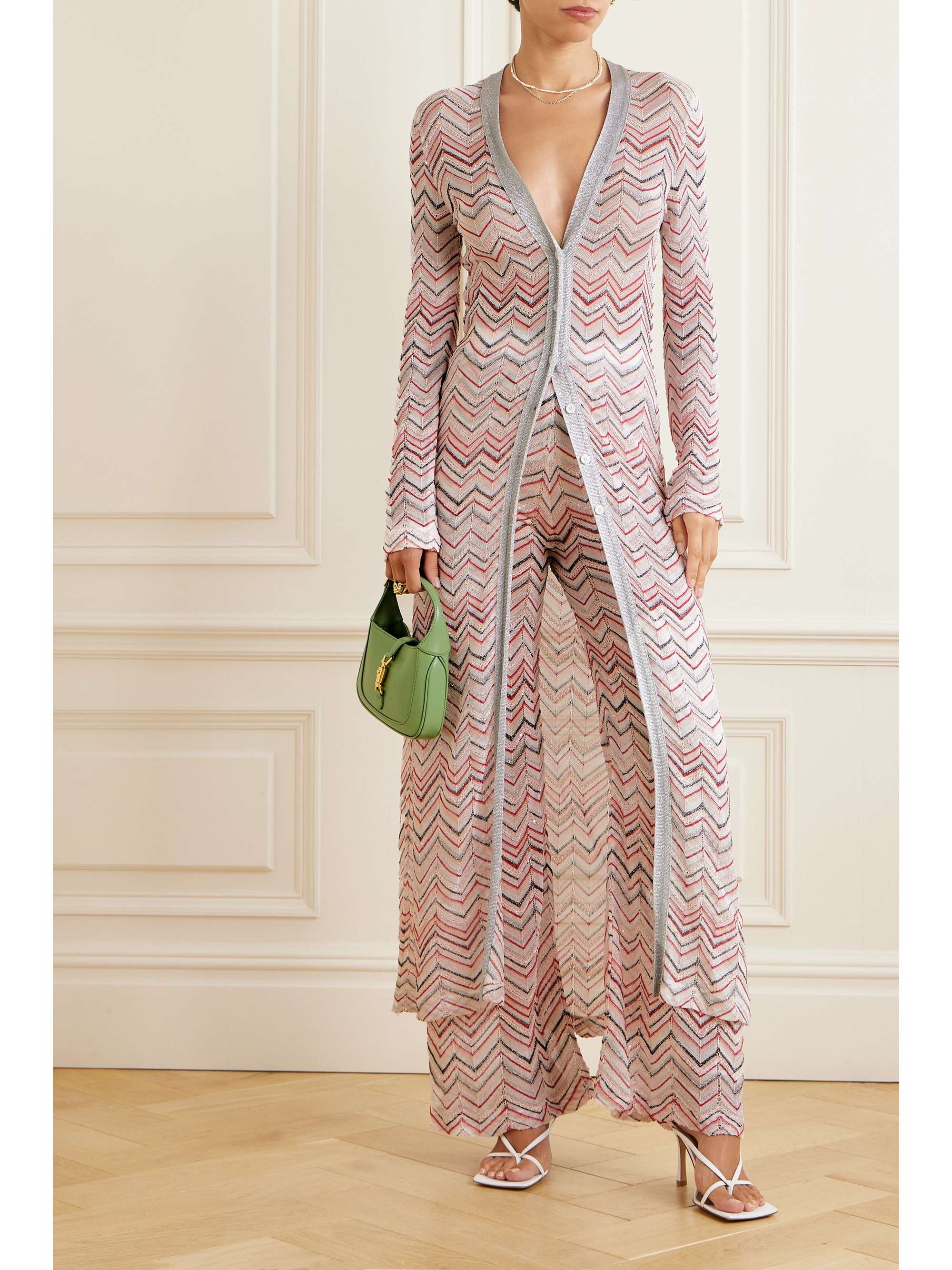 Missoni Zig-Zag Caperdoni Maxi Cardigan with Sequin Detail - Bergdorf  Goodman