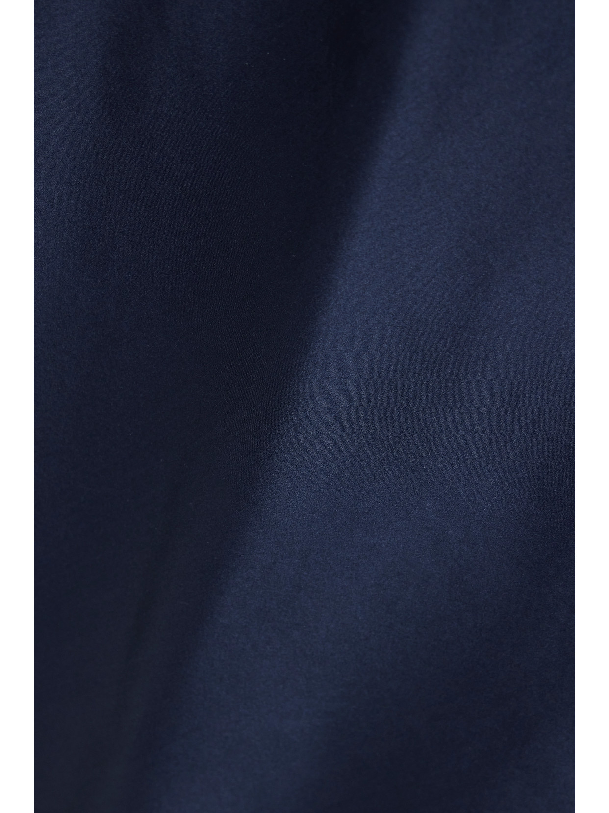 Olivia Von Halle Issa Navy Slip Dress In Silk Satin In Navy Blue