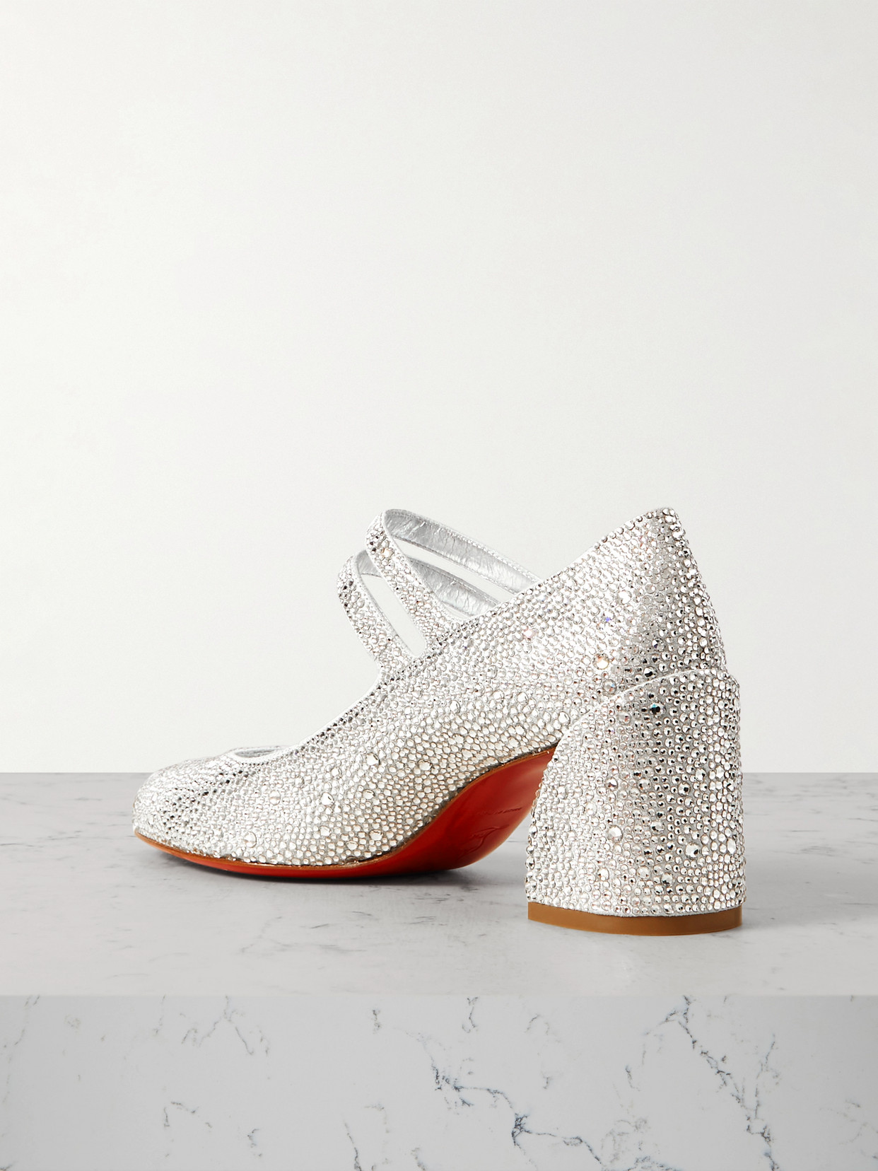 Miss Jane Strass 55 Crystal-Embellished Pumps
