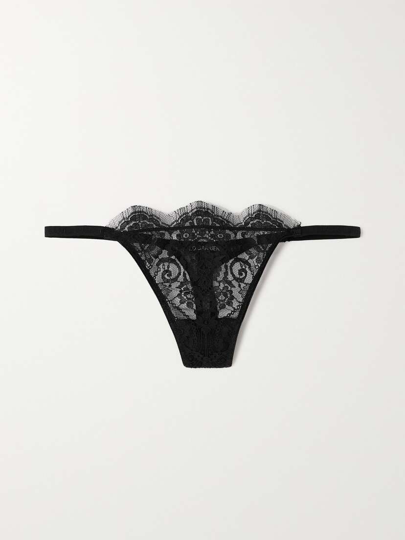 I.D. Sarrieri + Net Sustain A Night In Marrakech Stretch-lace Thong