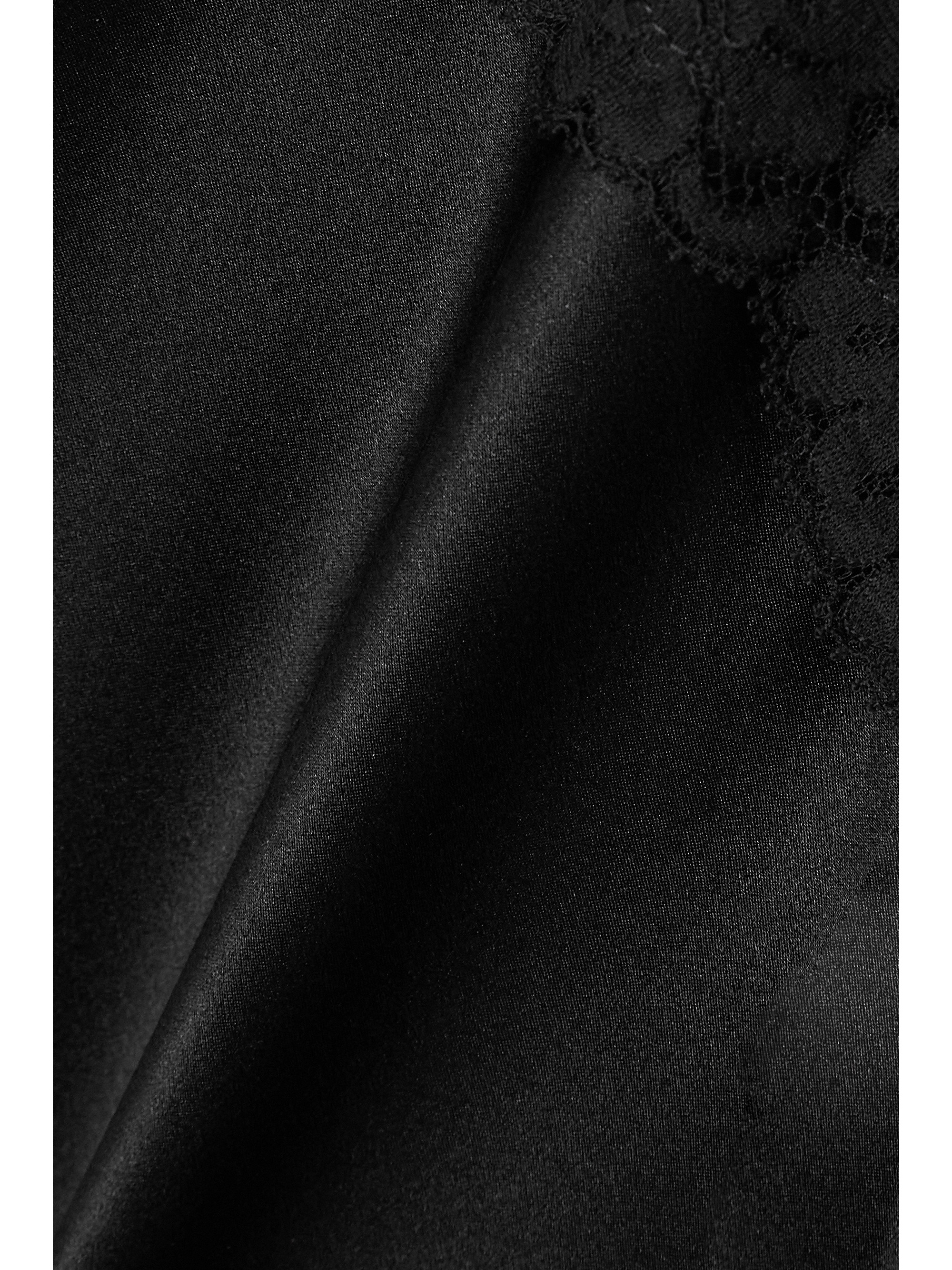 Rodarte - Silk-satin and cotton-blend lace maxi dress | Plush Rodarte - Silk-satin and cotton-blend lace maxi dress | Plush