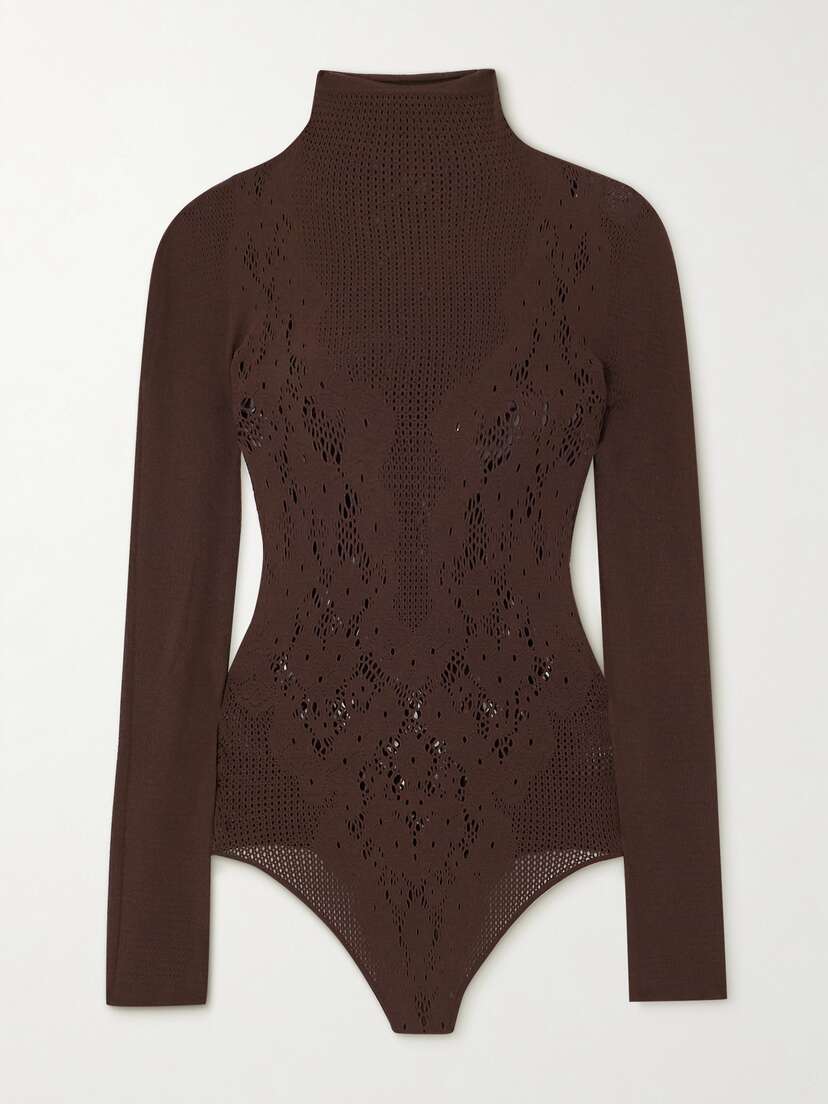 Wolford + Net Sustain Floral Stretch-econyl® Bodysuit