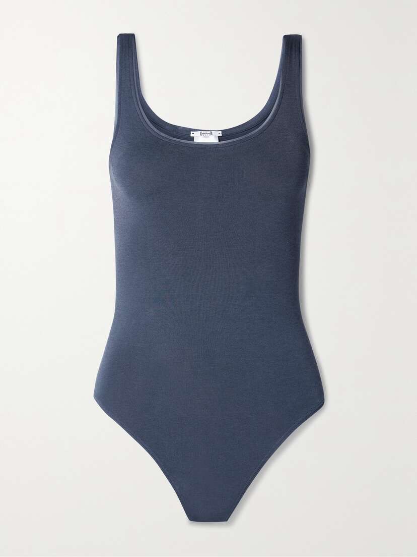Wolford + Net Sustain Jamaika Stretch-jersey Thong Bodysuit