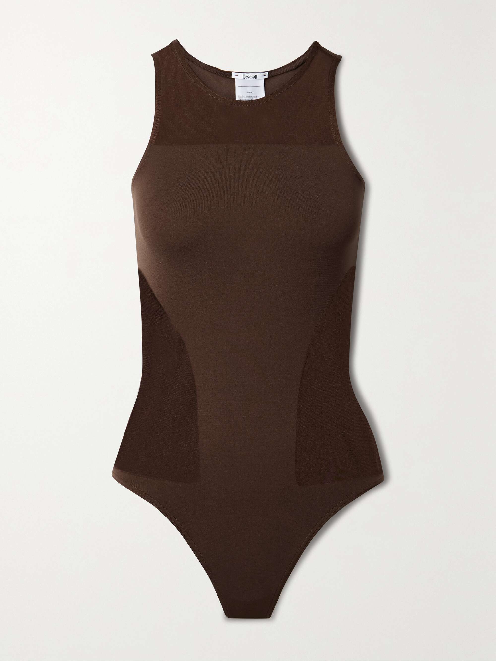 Stretch jersey bodysuit