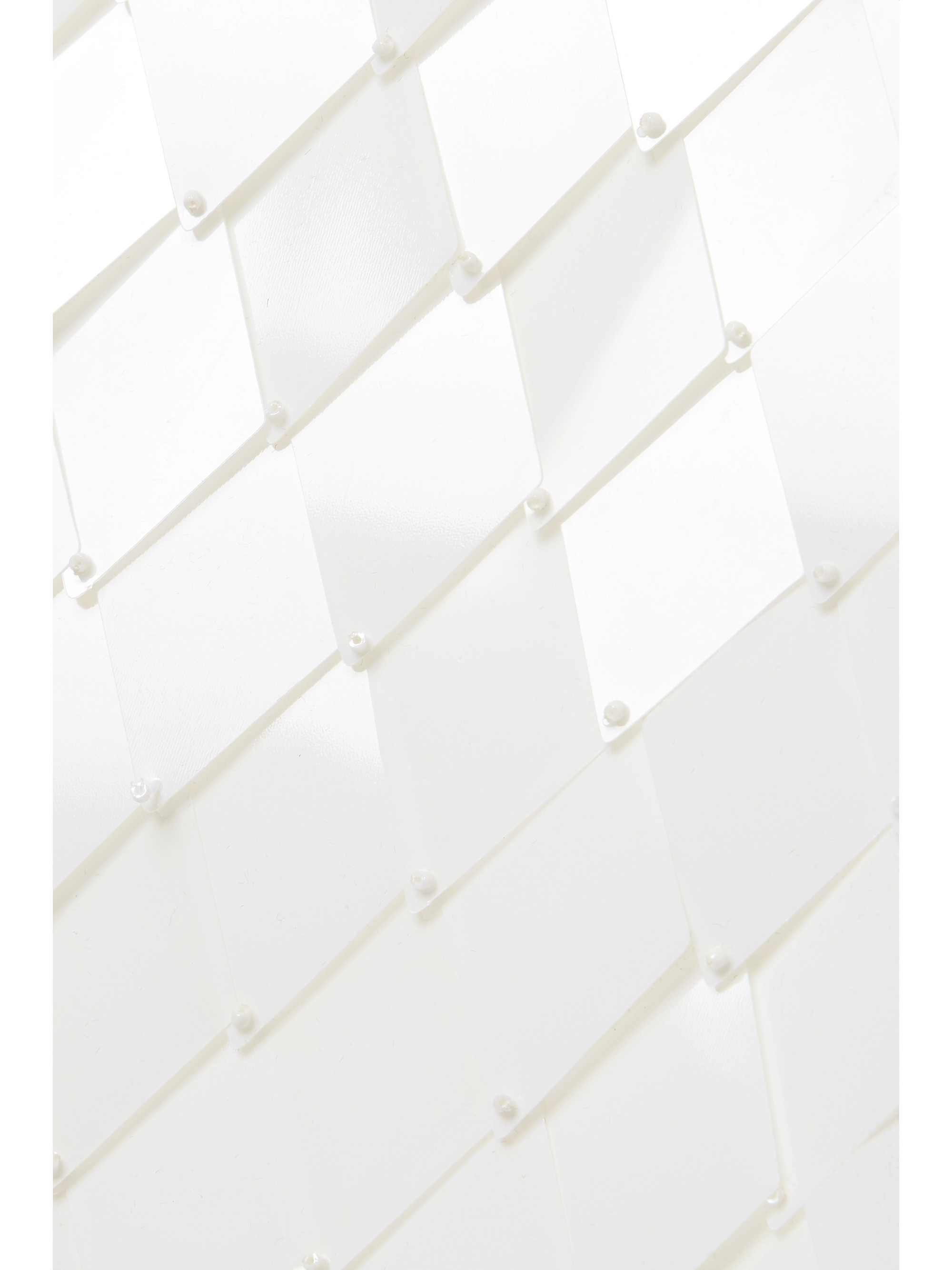 THE ATTICO Rue open-back embellished jersey mini dress