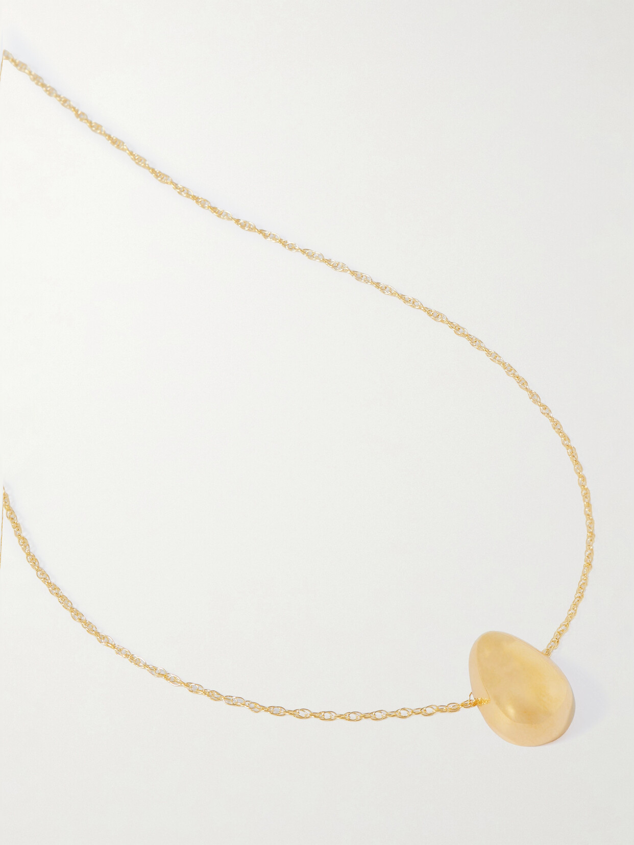 Sophie Buhai - + Net Sustain Tiny Egg Gold Vermeil Necklace - One size