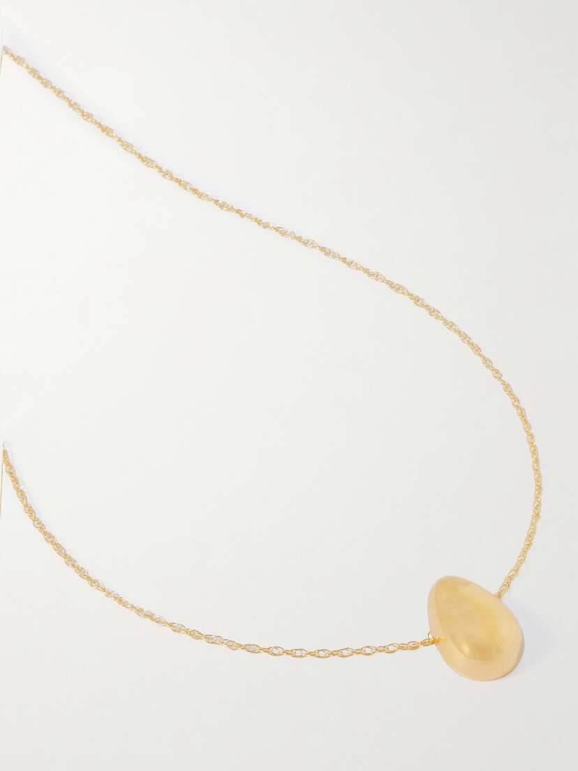 Sophie Buhai + Net Sustain Tiny Egg Gold Vermeil Necklace