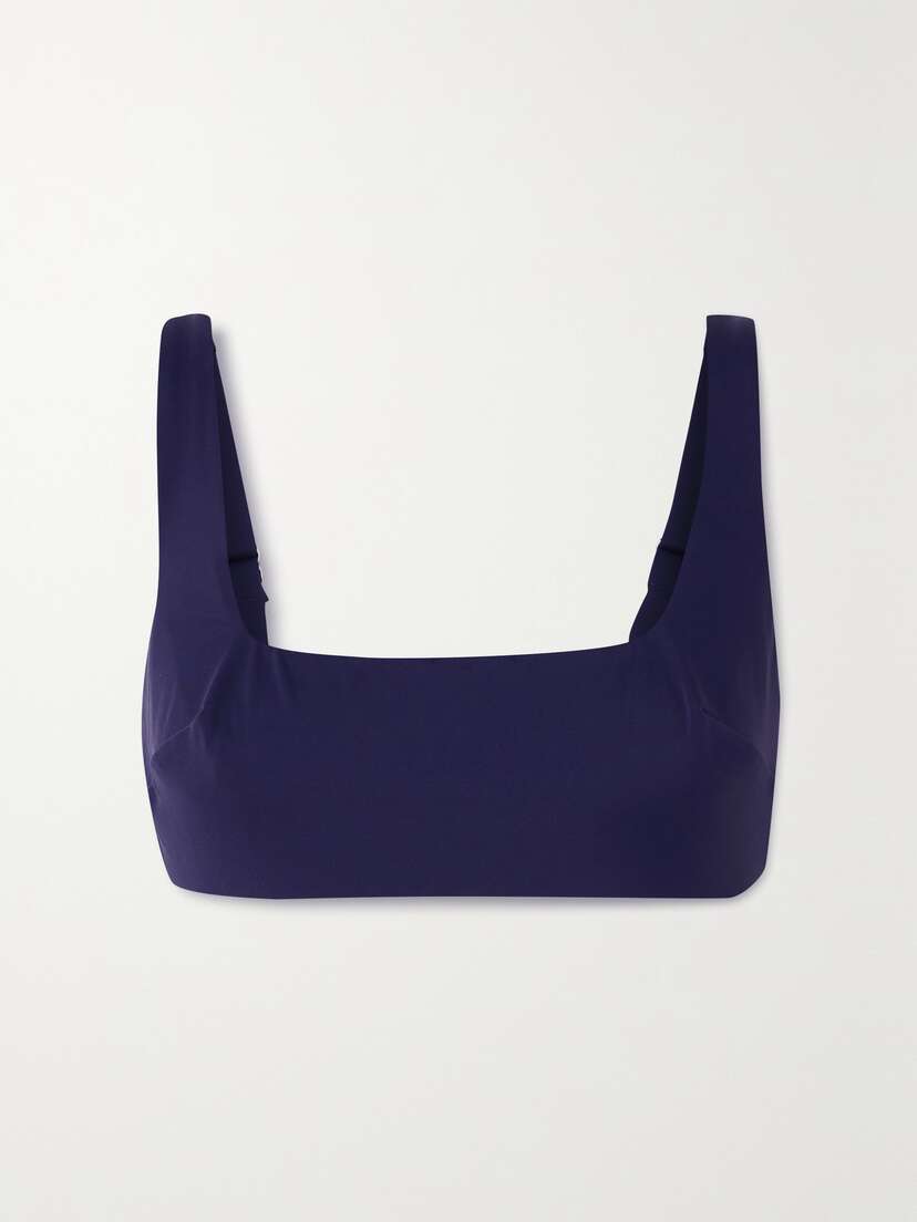 Form and Fold + Net Sustain D-g The Crop Underwired Bikini Top