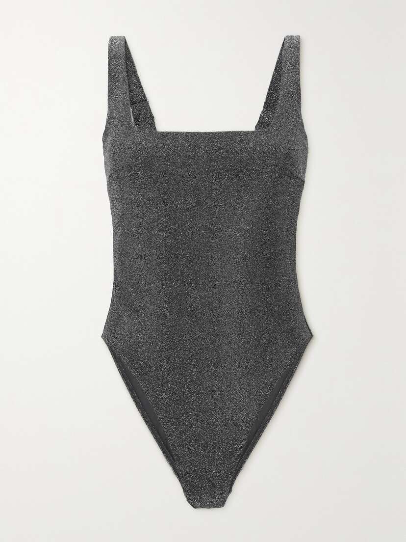 Form and Fold D-g The Square Metallic Swimsuit