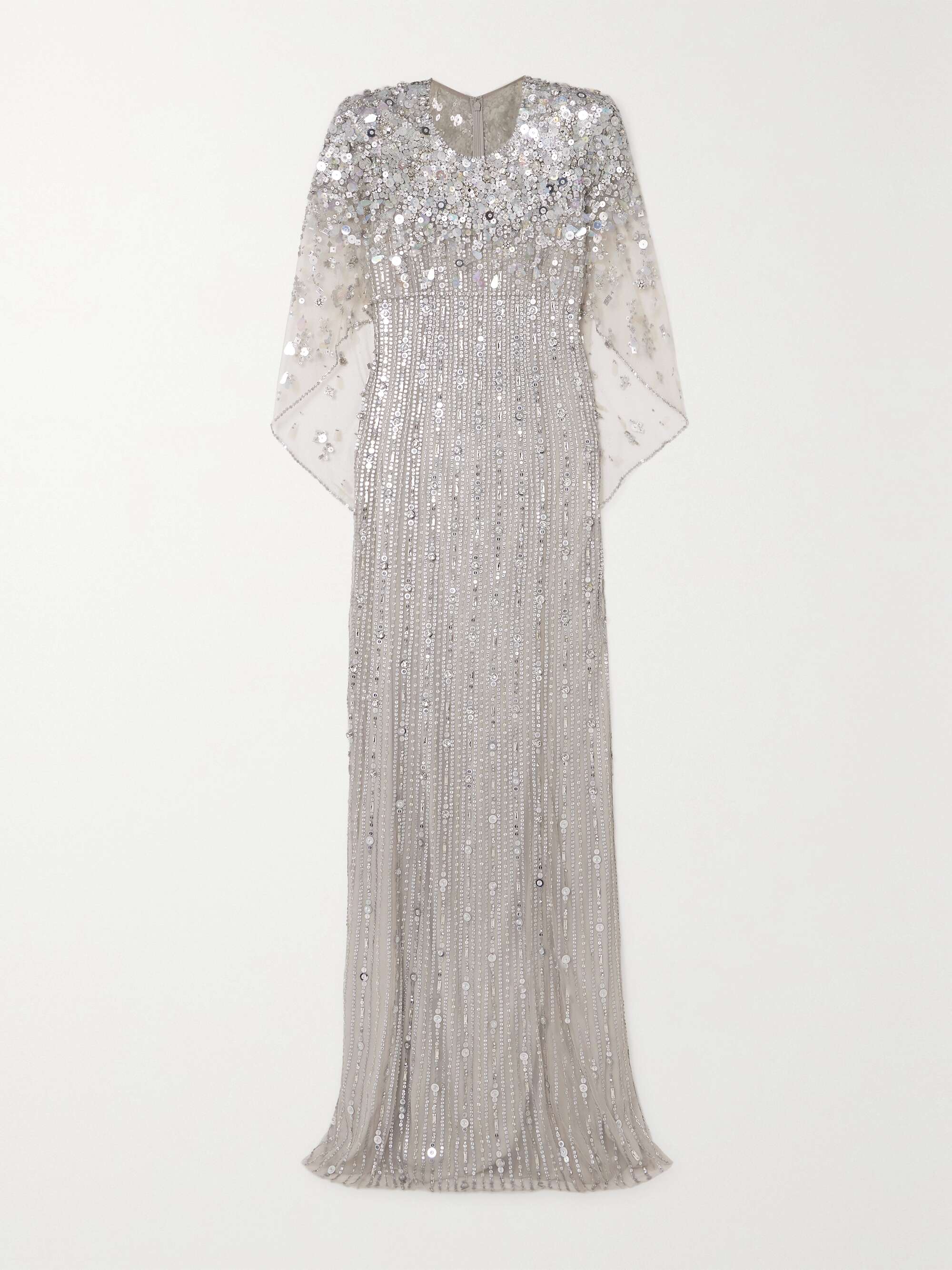 Jenny packham grey dress deals
